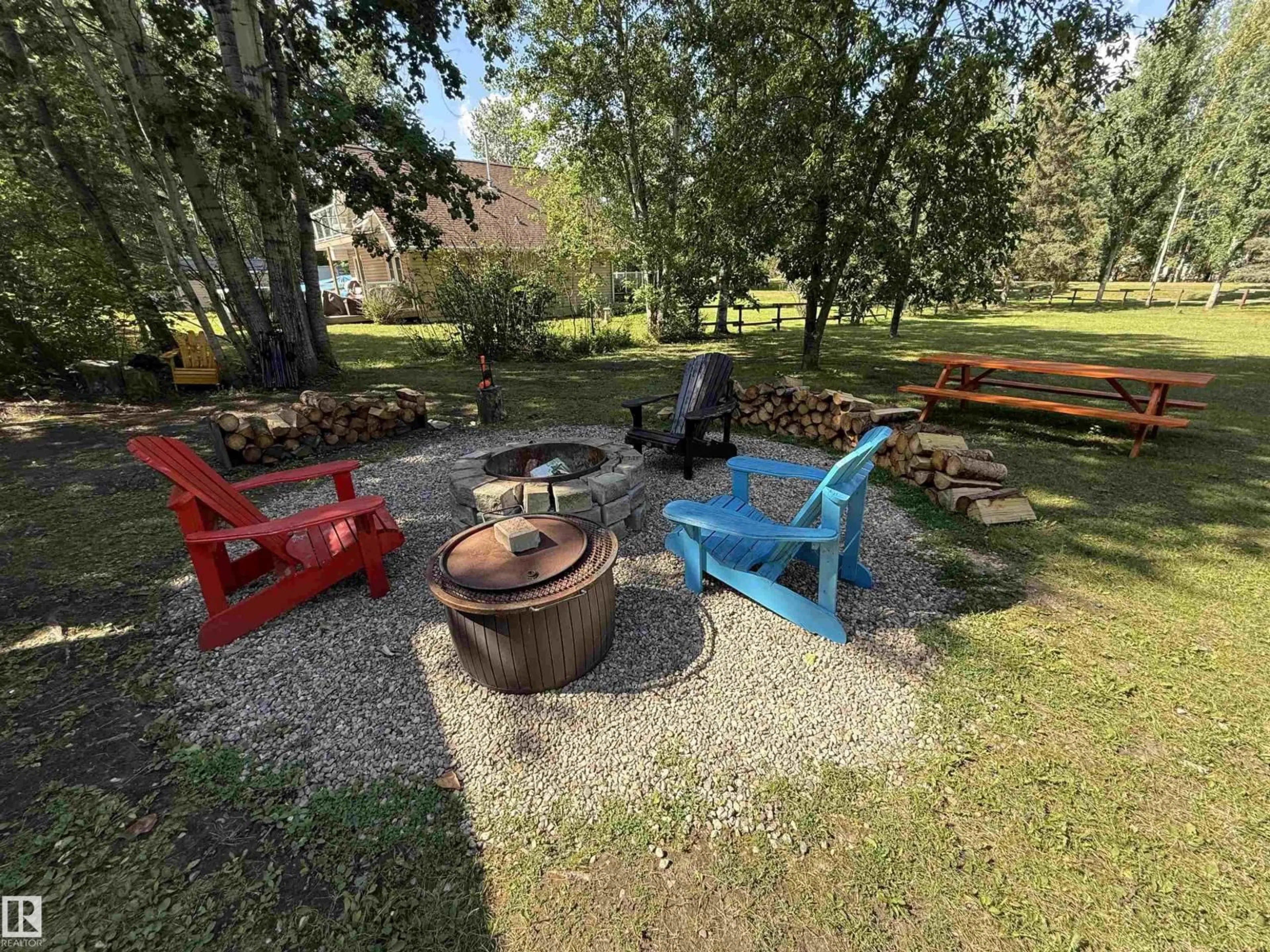 Patio, unknown for 145 DAVID DR, Rural Athabasca County Alberta T9S1S3