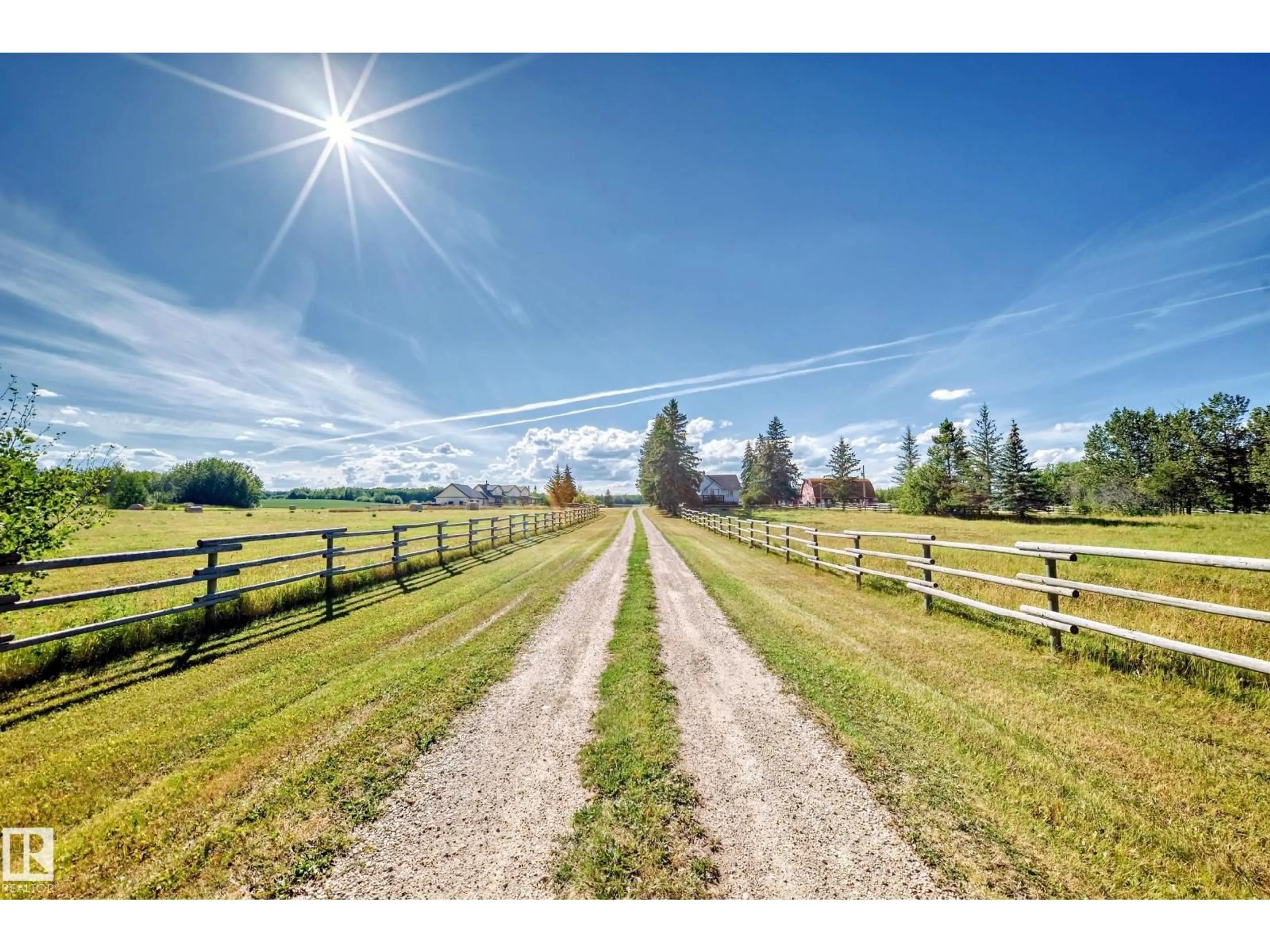 A pic from outside/outdoor area/front of a property/back of a property/a pic from drone, mountain view for 55322 RANGE ROAD 30A, Rural Lac Ste. Anne County Alberta T0E1A0
