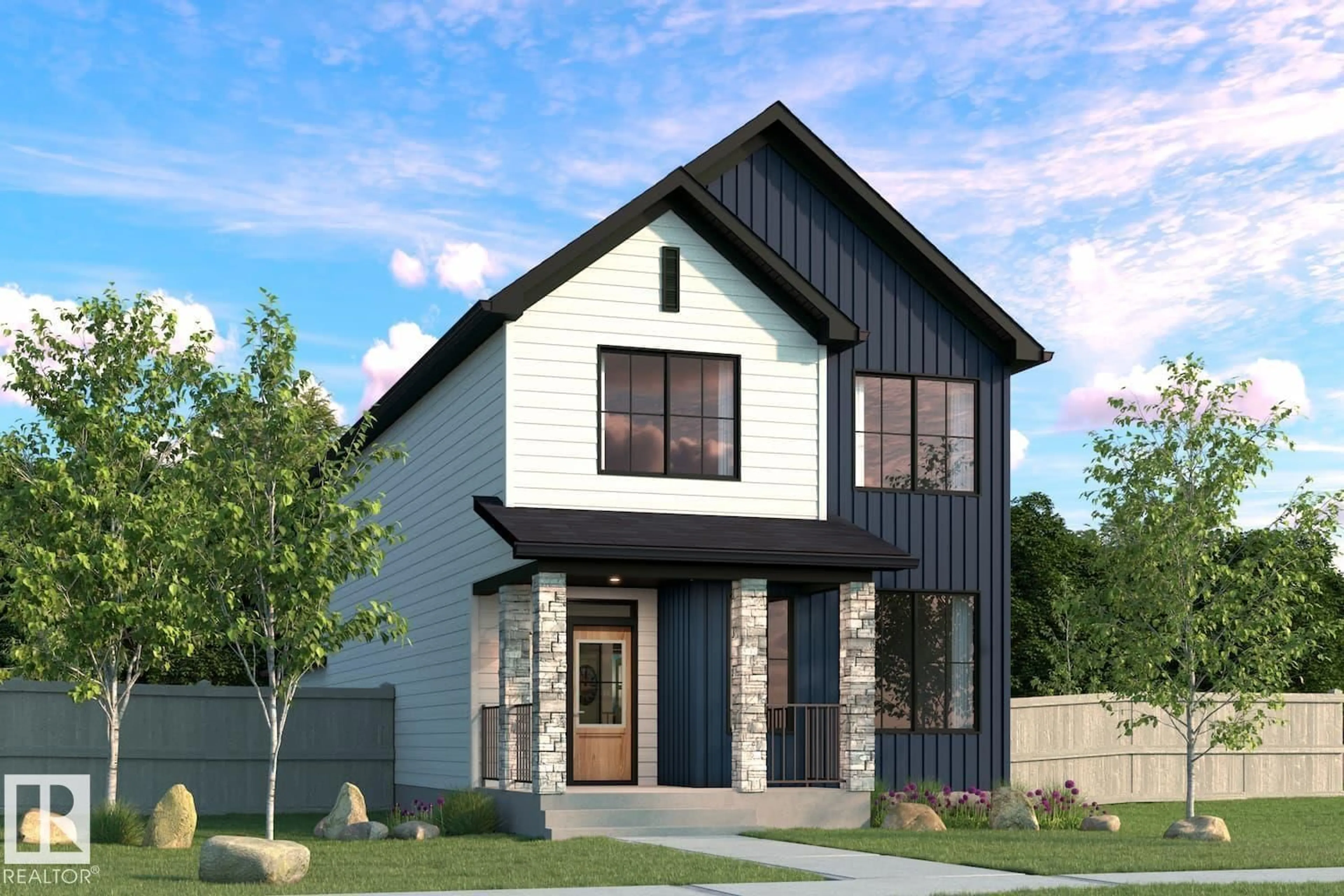 Home with brick exterior material, street for NE - 17518 5A ST, Edmonton Alberta T5Y4E8