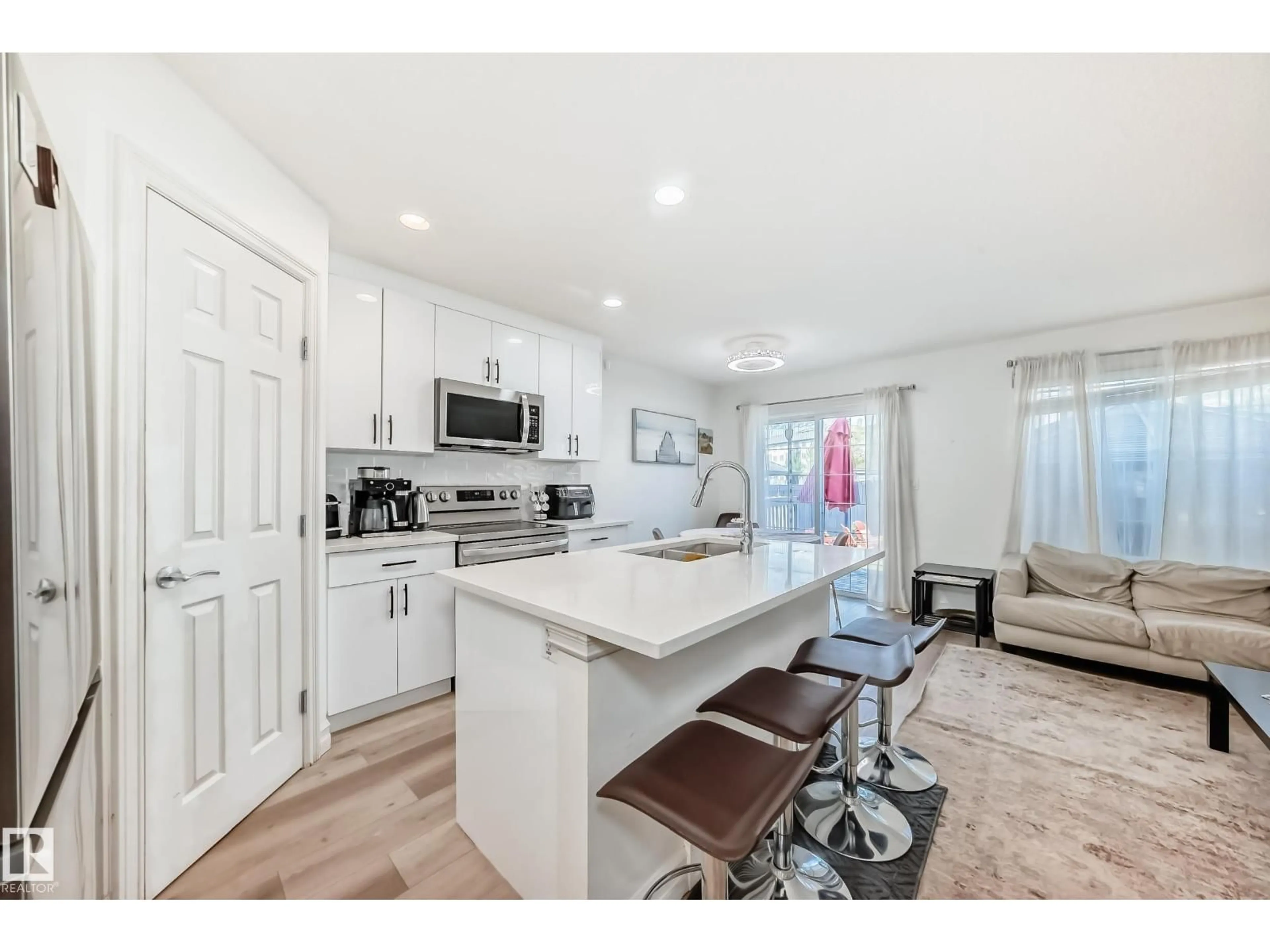 Open concept kitchen, unknown for NW - 13418 166 AV, Edmonton Alberta T6V0G6