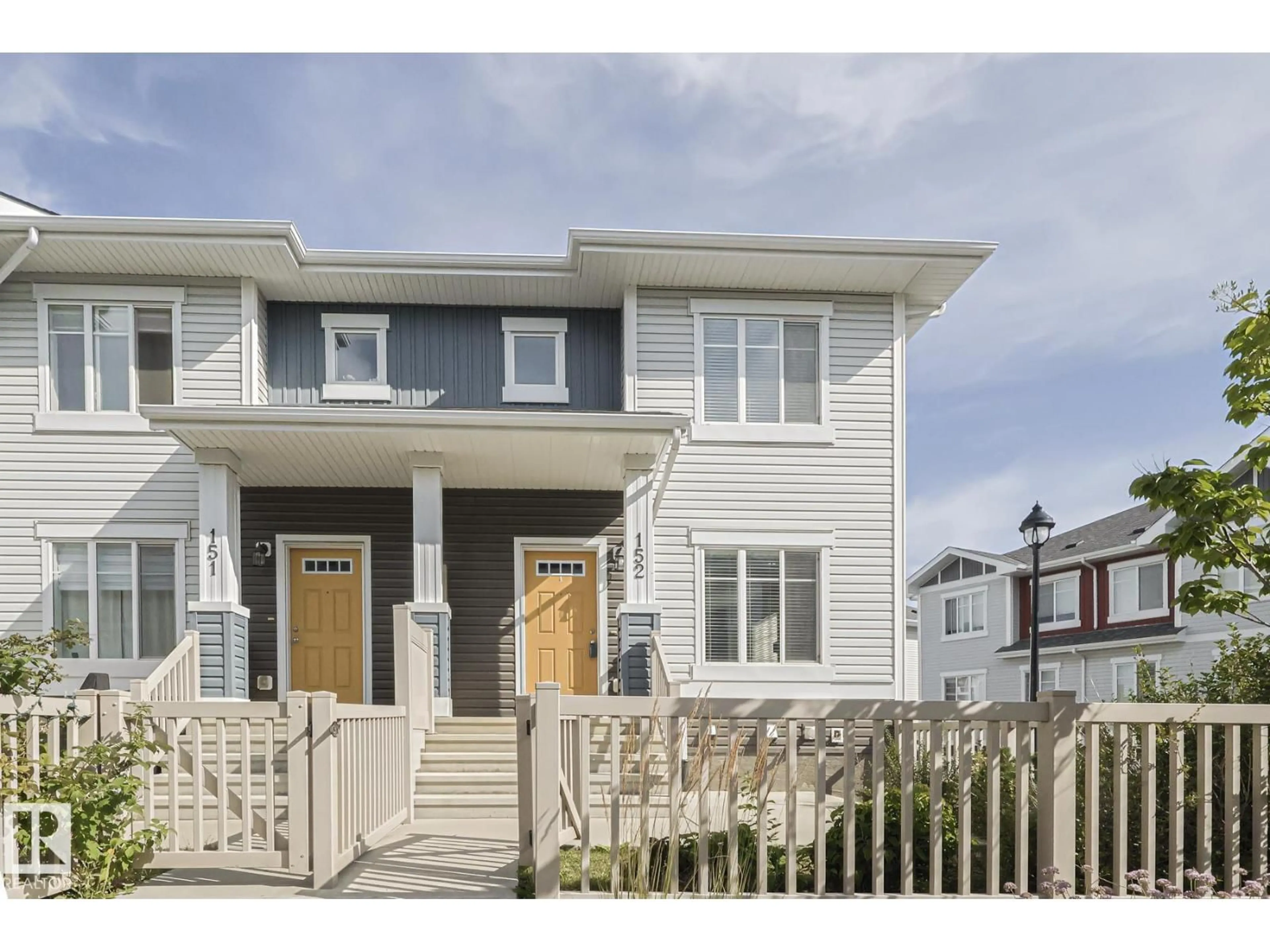 Home with vinyl exterior material, street for 152 2905 141 ST SW, Edmonton Alberta T6W3M4