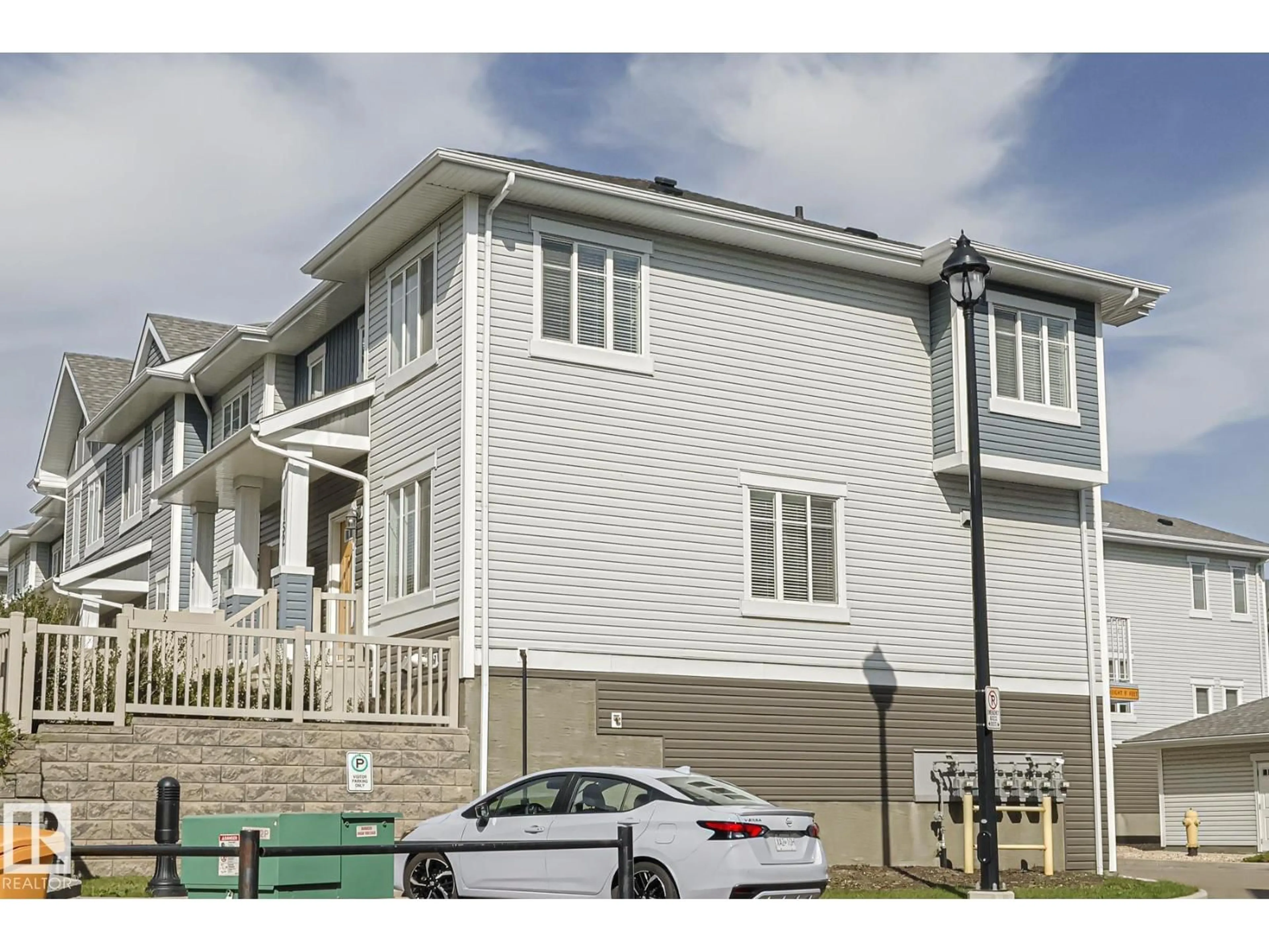 Home with vinyl exterior material, street for 152 2905 141 ST SW, Edmonton Alberta T6W3M4