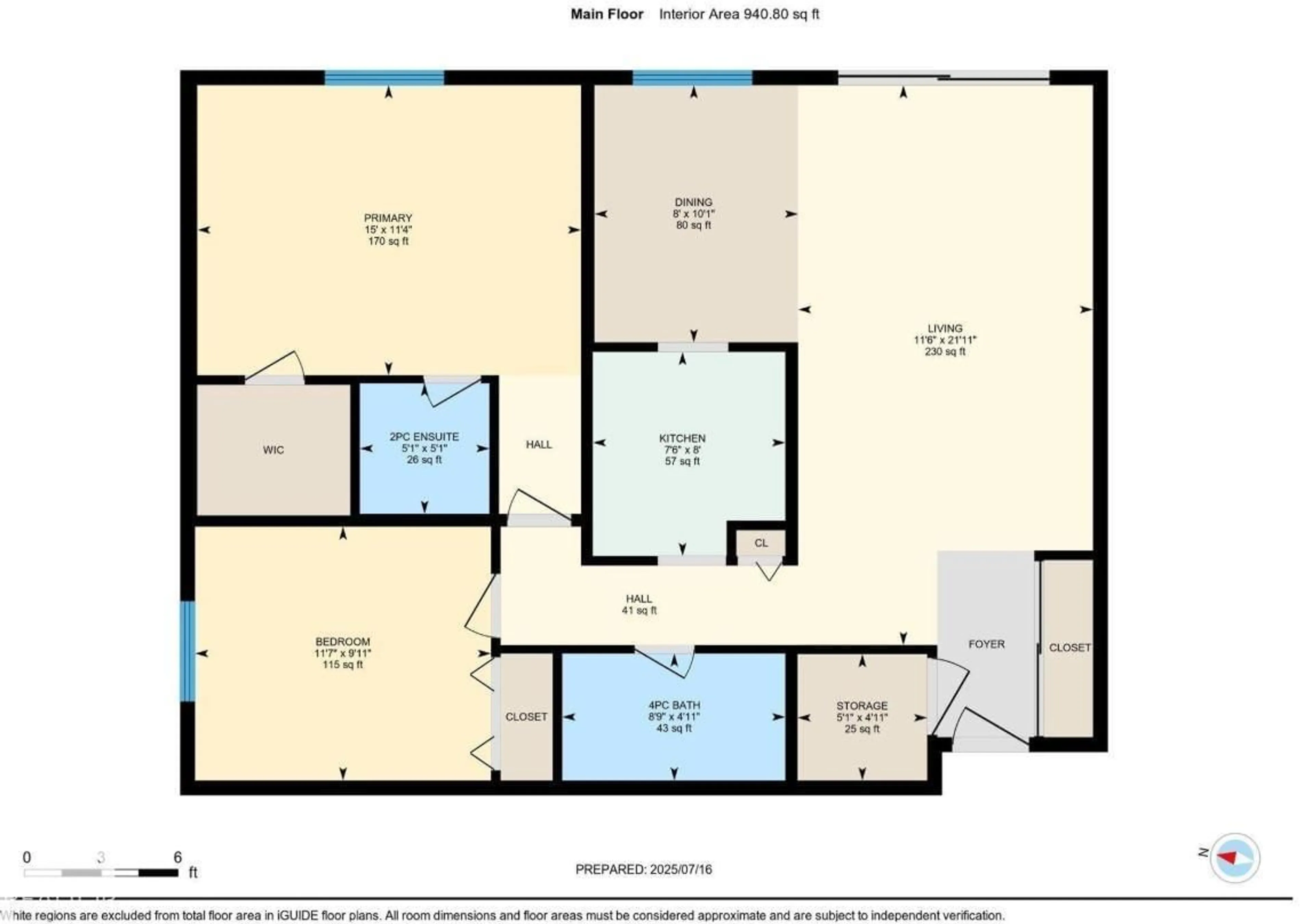 Floor plan for 202 - 14825 51 AV, Edmonton Alberta T6H5G4