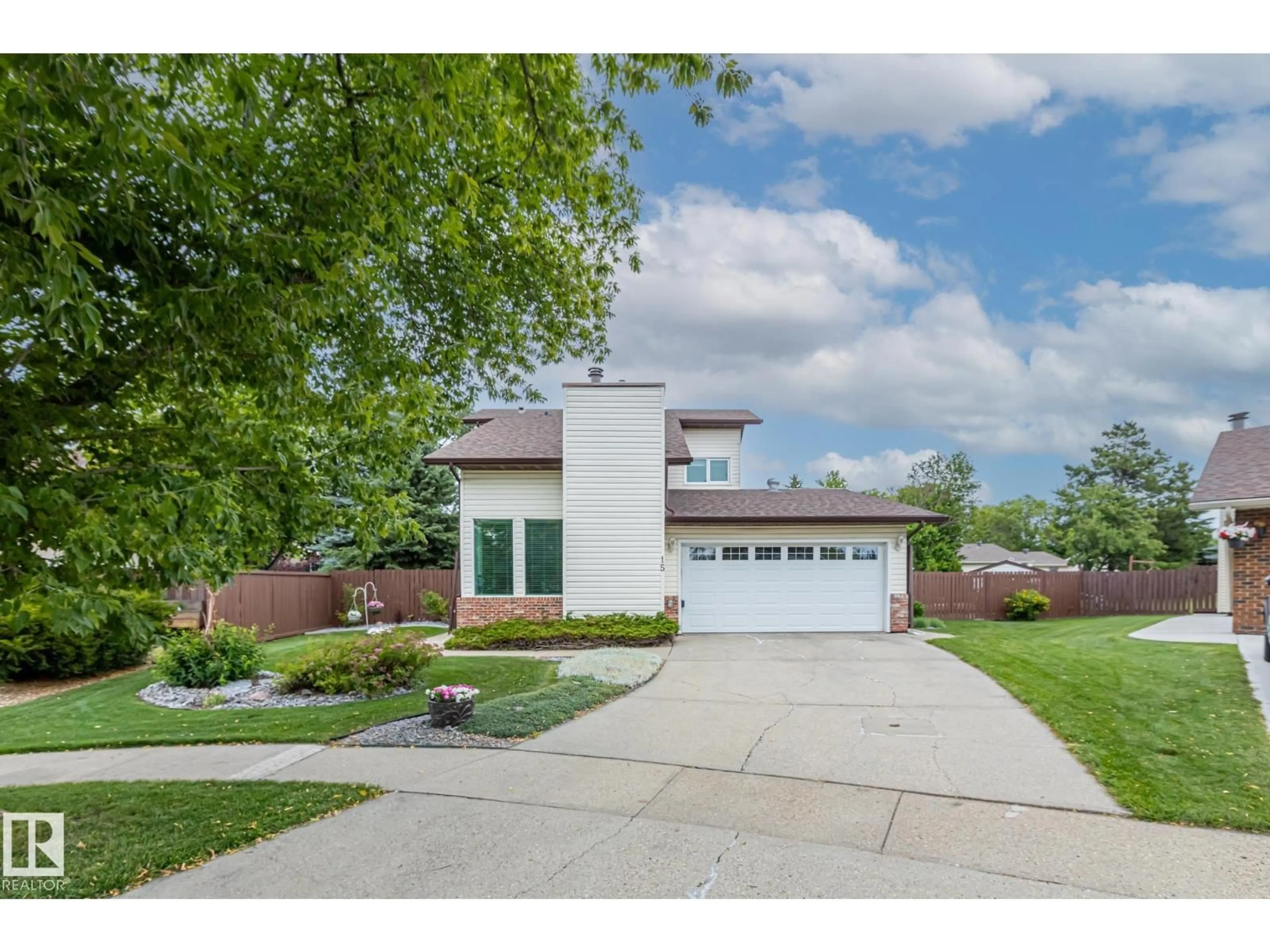 Home with brick exterior material, street for 15 APPLE PL, St. Albert Alberta T8N3H1