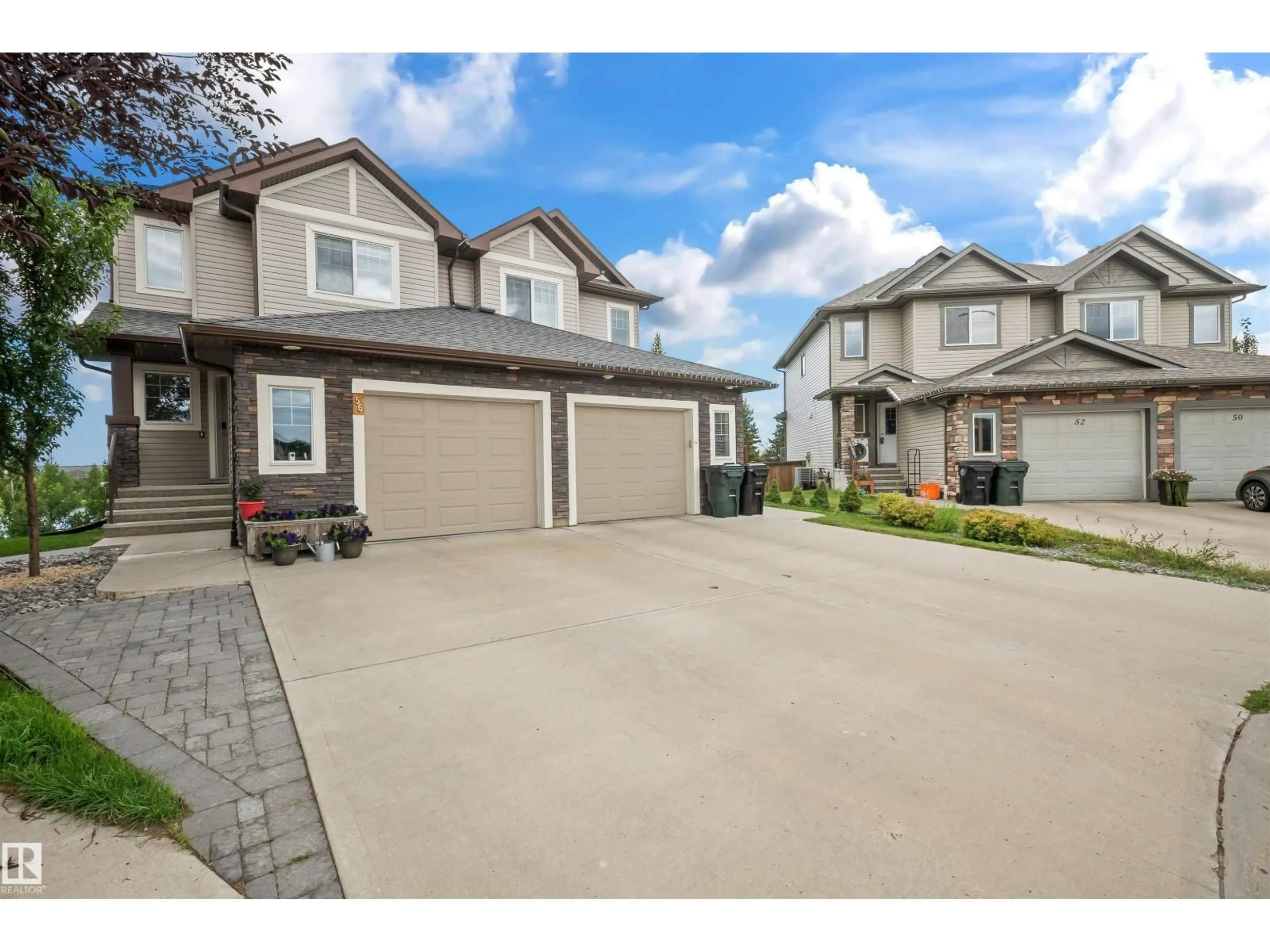 A pic from outside/outdoor area/front of a property/back of a property/a pic from drone, street for 56 AUSTIN, Spruce Grove Alberta T7X0N4