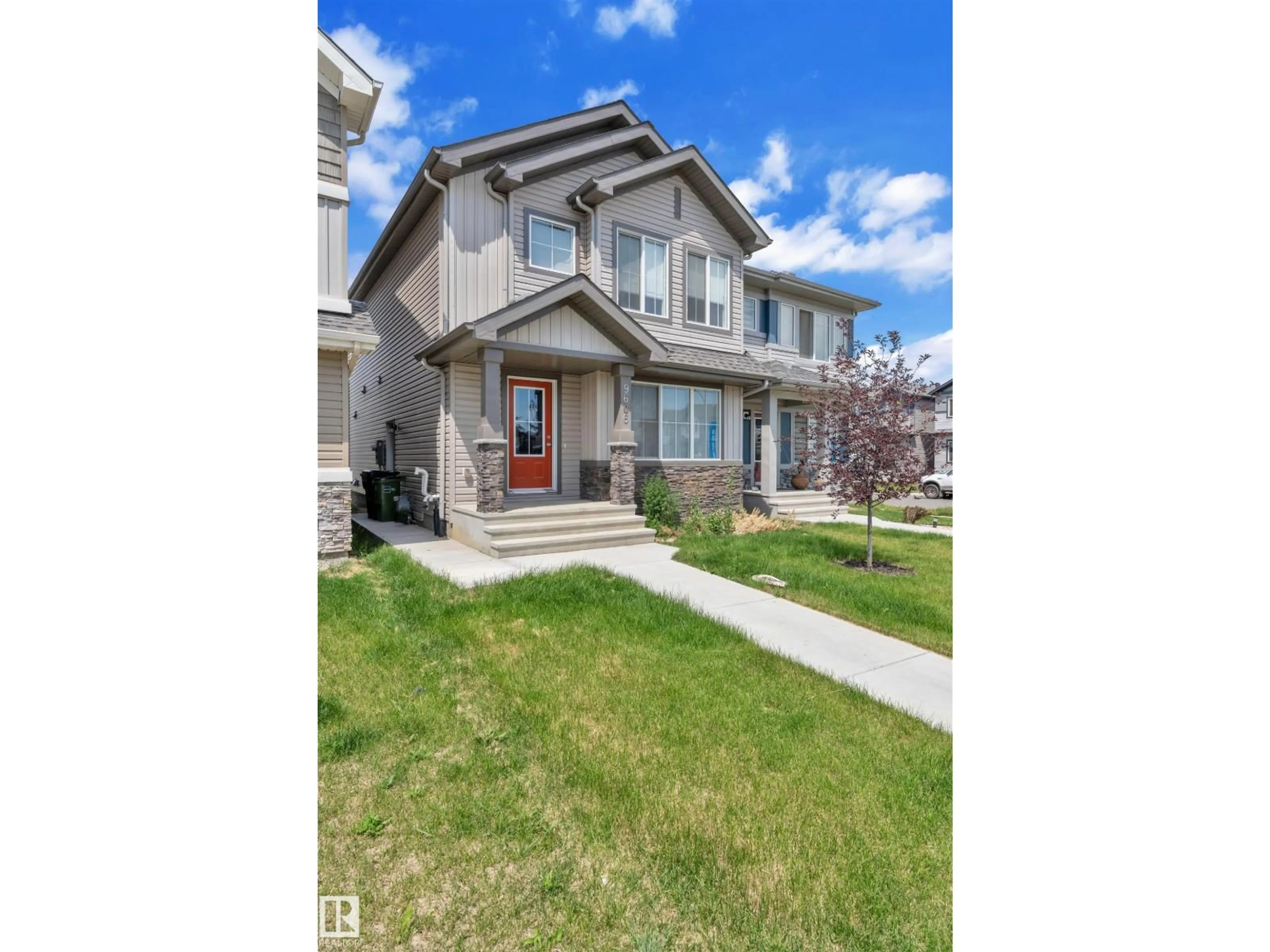 Home with vinyl exterior material, street for SW - 9606 COLAK LINK LI, Edmonton Alberta T6W5B6