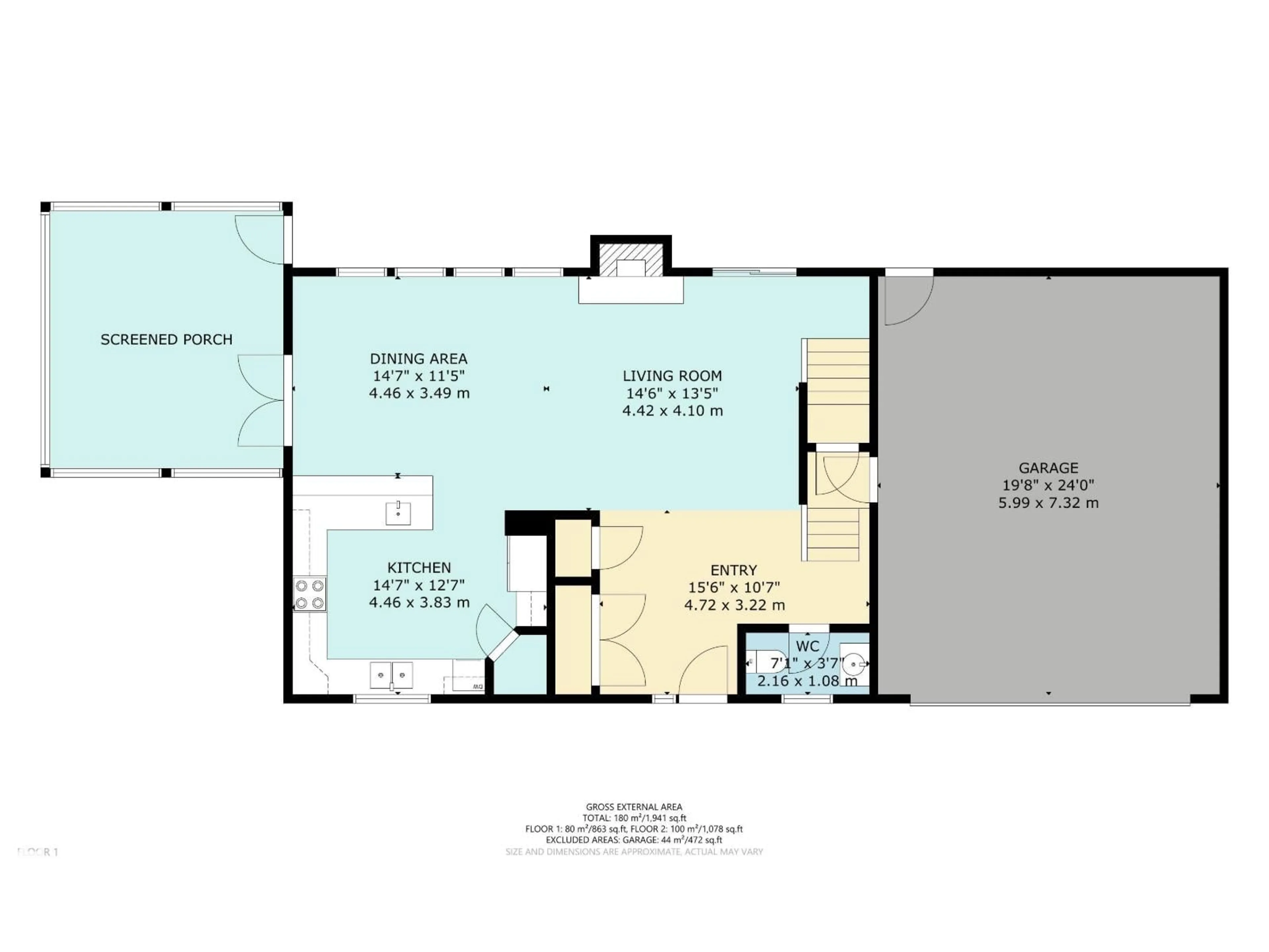 Floor plan for 310 55530 RGE ROAD 52, Rural Lac Ste. Anne County Alberta T0E0J0