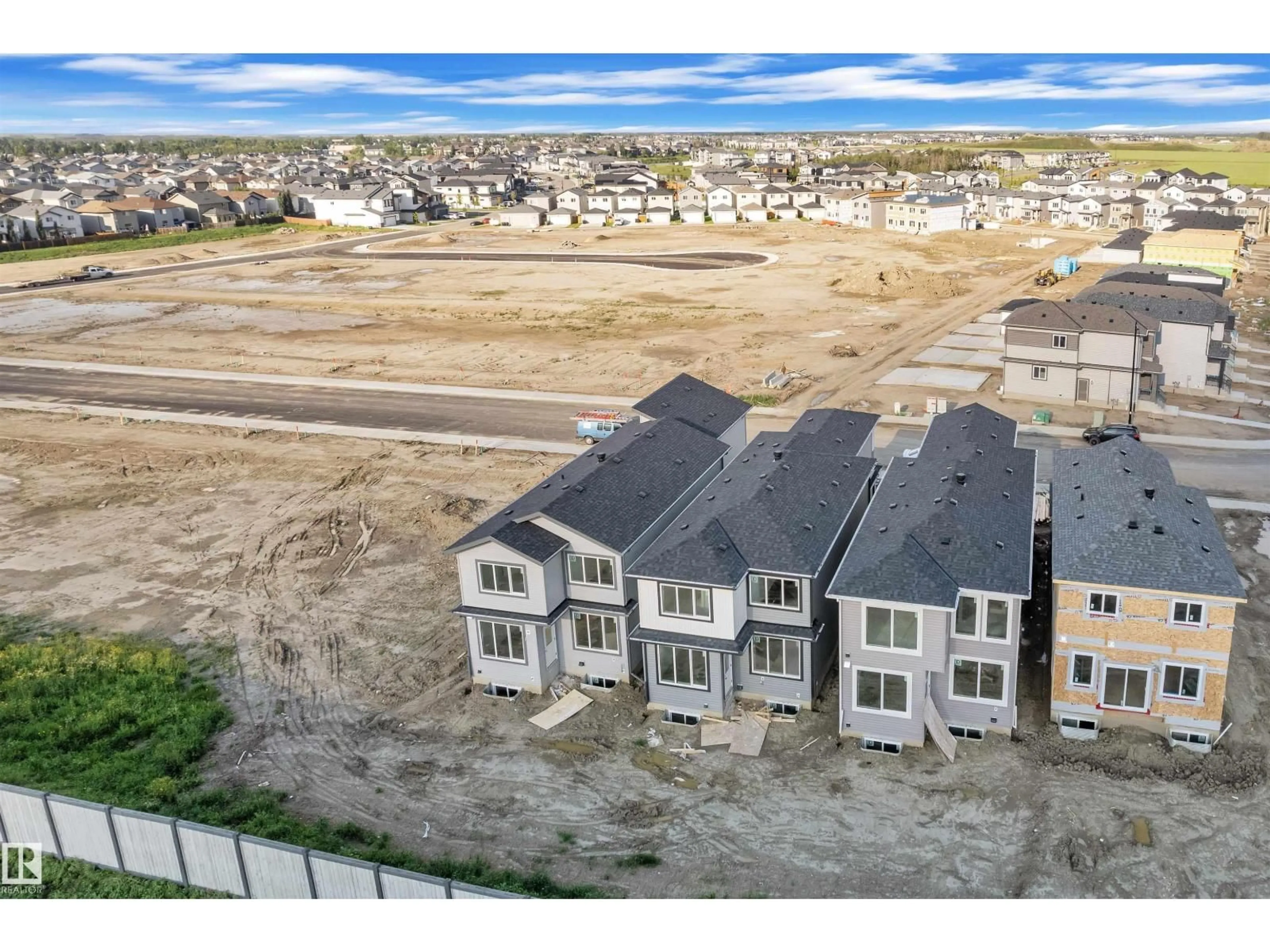 A pic from outside/outdoor area/front of a property/back of a property/a pic from drone, unknown for 188 MUNN WY, Leduc Alberta T9E0J9