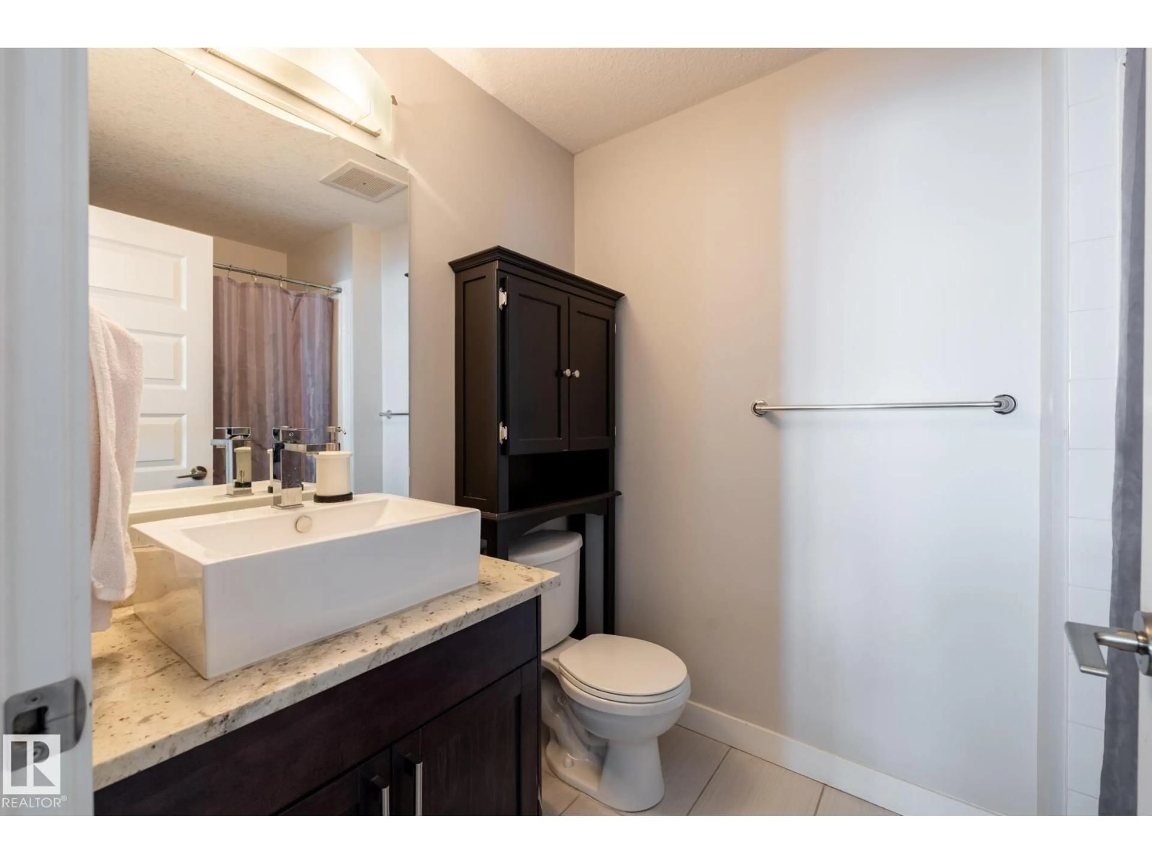 Standard bathroom, ceramic/tile floor for #516 - 5151 WINDERMERE BV, Edmonton Alberta T6W2K4