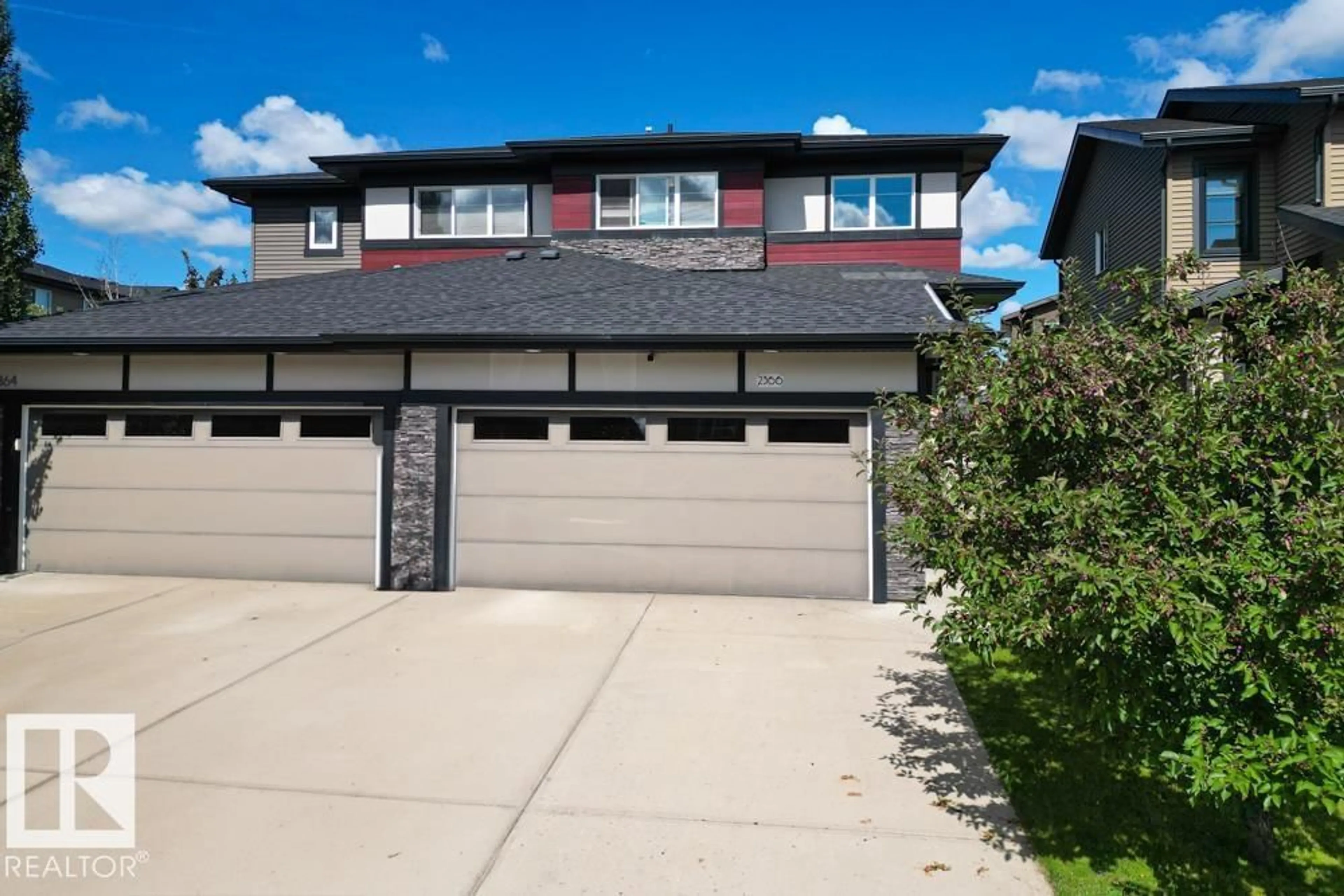 A pic from outside/outdoor area/front of a property/back of a property/a pic from drone, street for SW - 2366 WARE CR, Edmonton Alberta T6W0S4