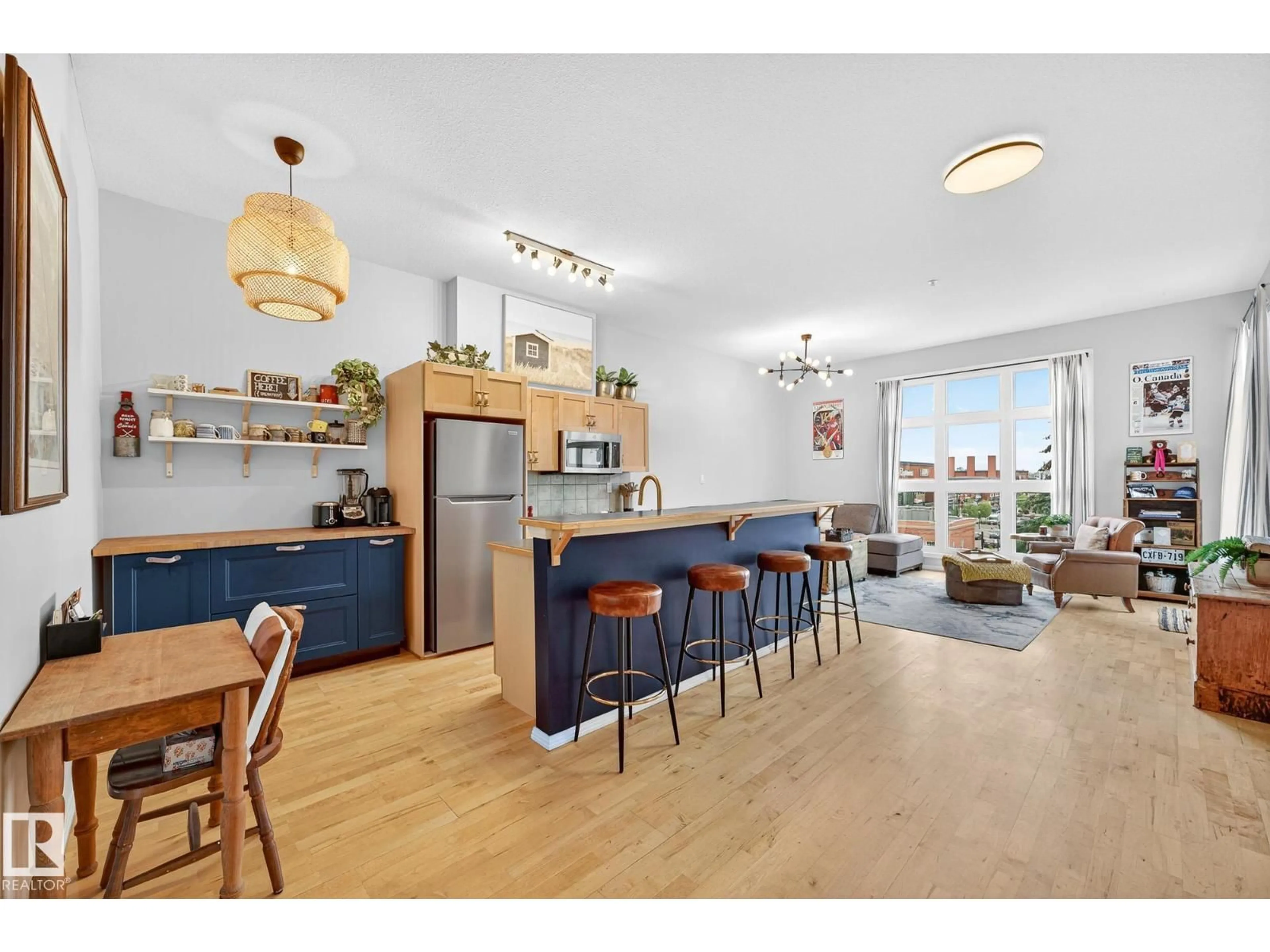 Open concept kitchen, unknown for 430 - 10407 122 ST, Edmonton Alberta T5N4B8