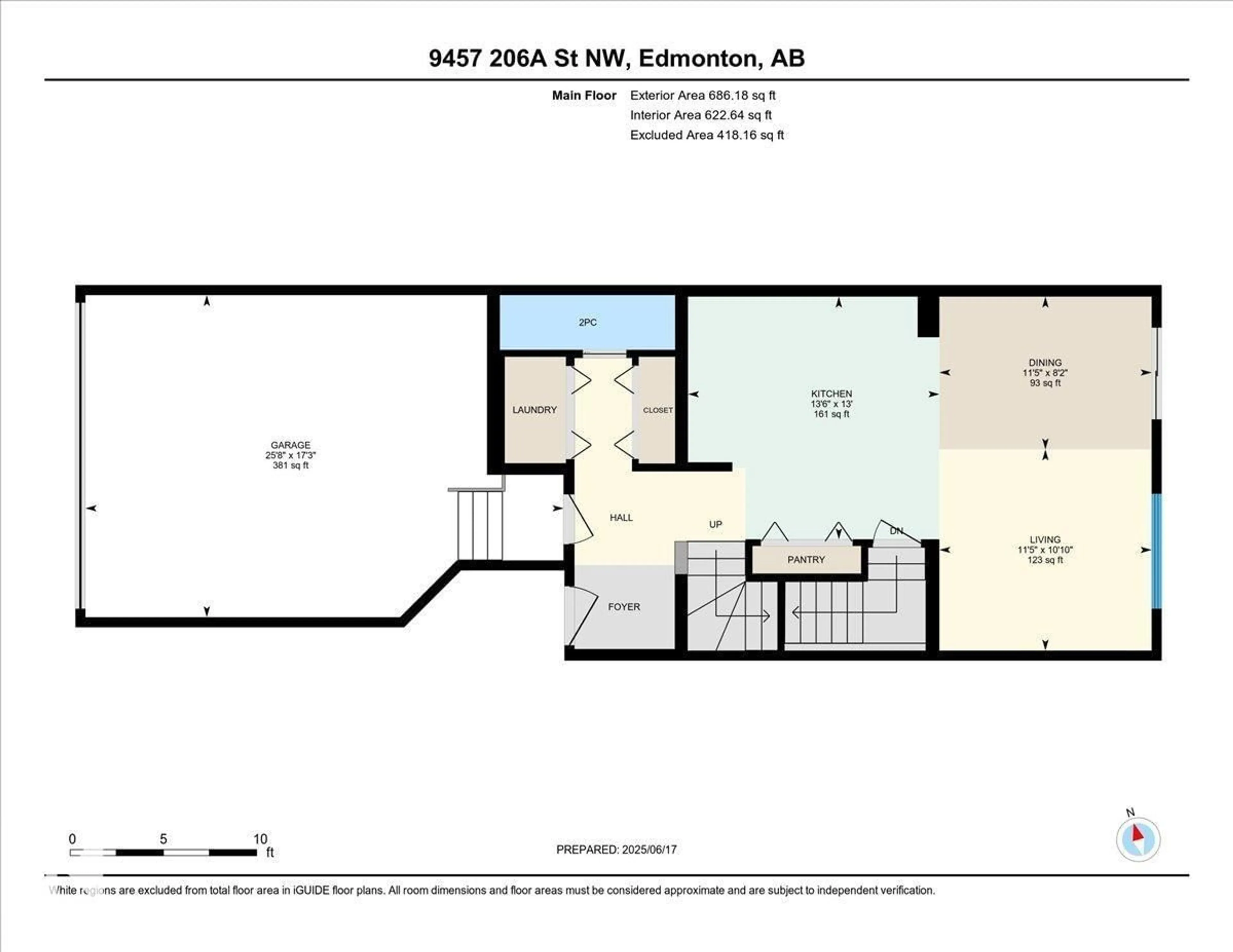 Floor plan for NW - 9457 206A ST, Edmonton Alberta T5T7M9