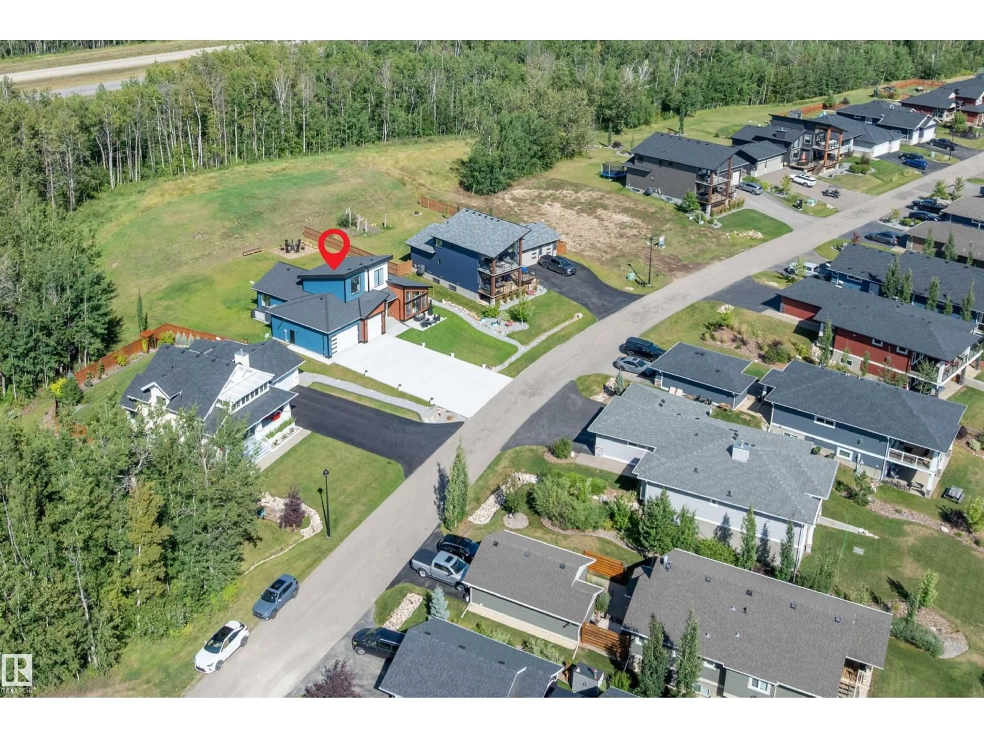 A pic from outside/outdoor area/front of a property/back of a property/a pic from drone, street for 621 STE. ANNE TR, Rural Lac Ste. Anne County Alberta T0E1A1