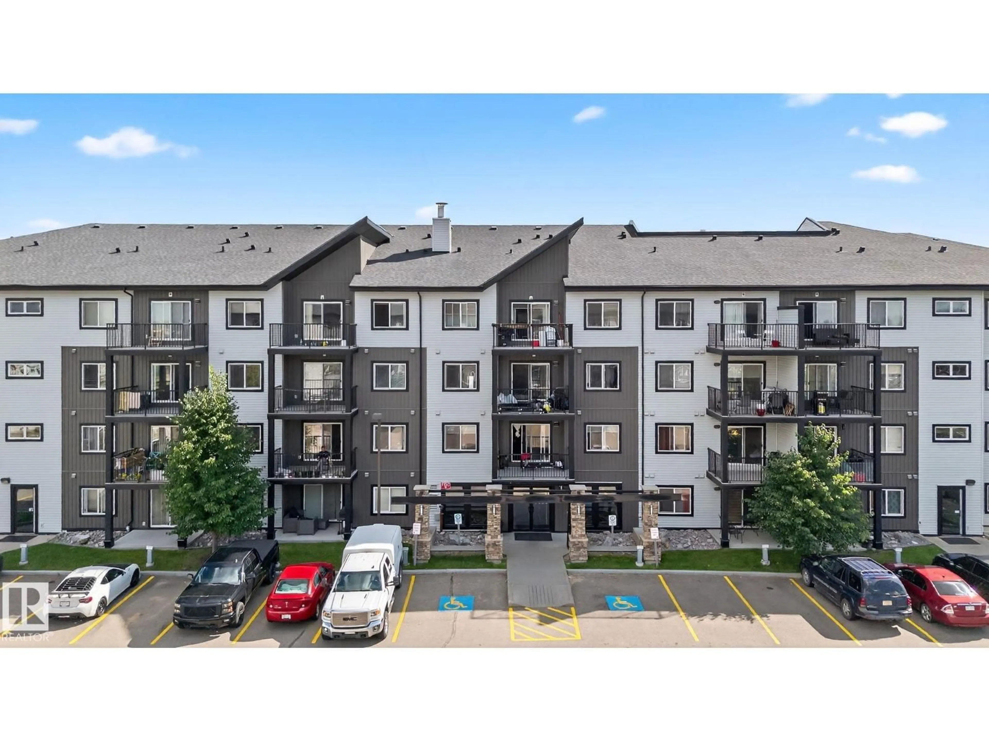 A pic from outside/outdoor area/front of a property/back of a property/a pic from drone, unknown for 209 - 3353 16A AV NW, Edmonton Alberta T6T0V4