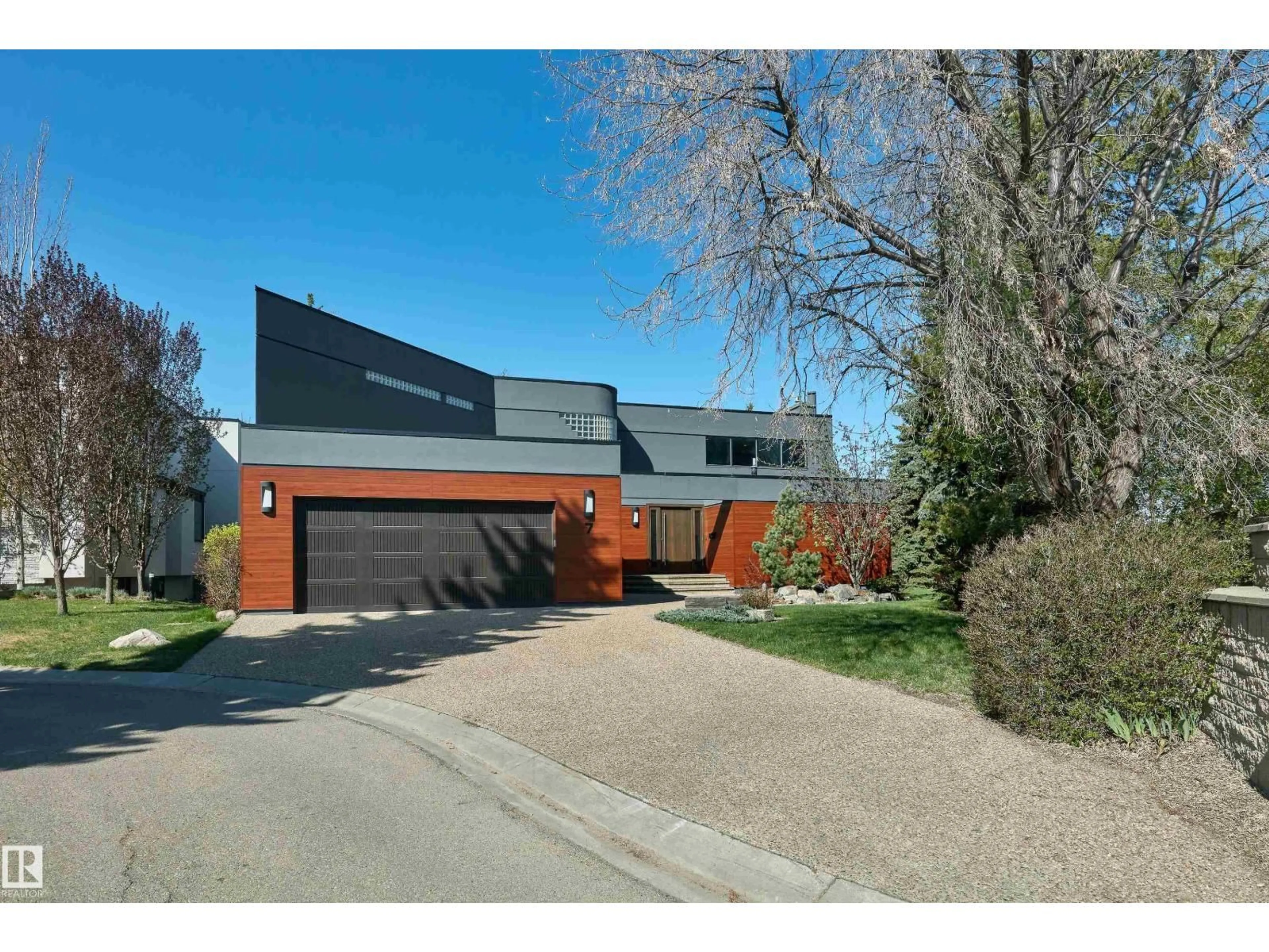 Home with brick exterior material, street for 7 PATRICIA PL, Edmonton Alberta T5T5Y1