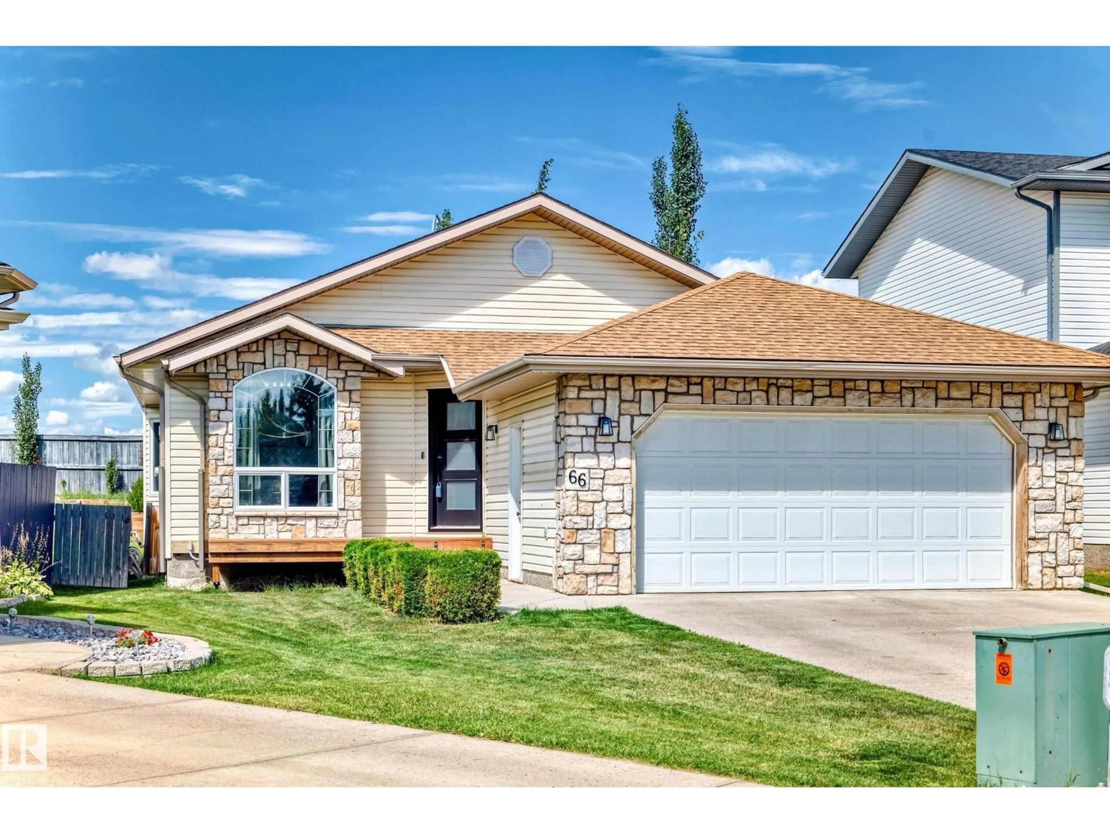 Home with brick exterior material, street for 66 CATALINA DR, Sherwood Park Alberta T8H2B4