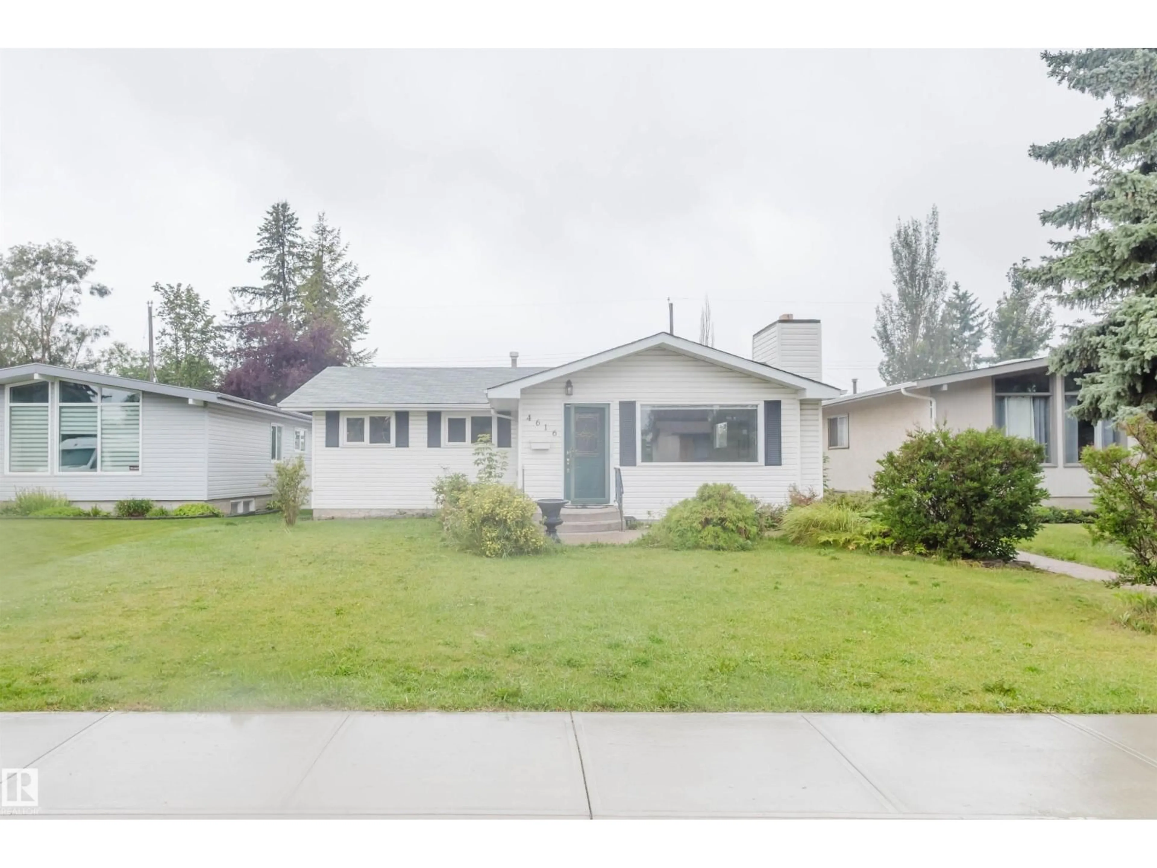 Home with vinyl exterior material, street for NW - 4616 111A ST, Edmonton Alberta T6H3G5