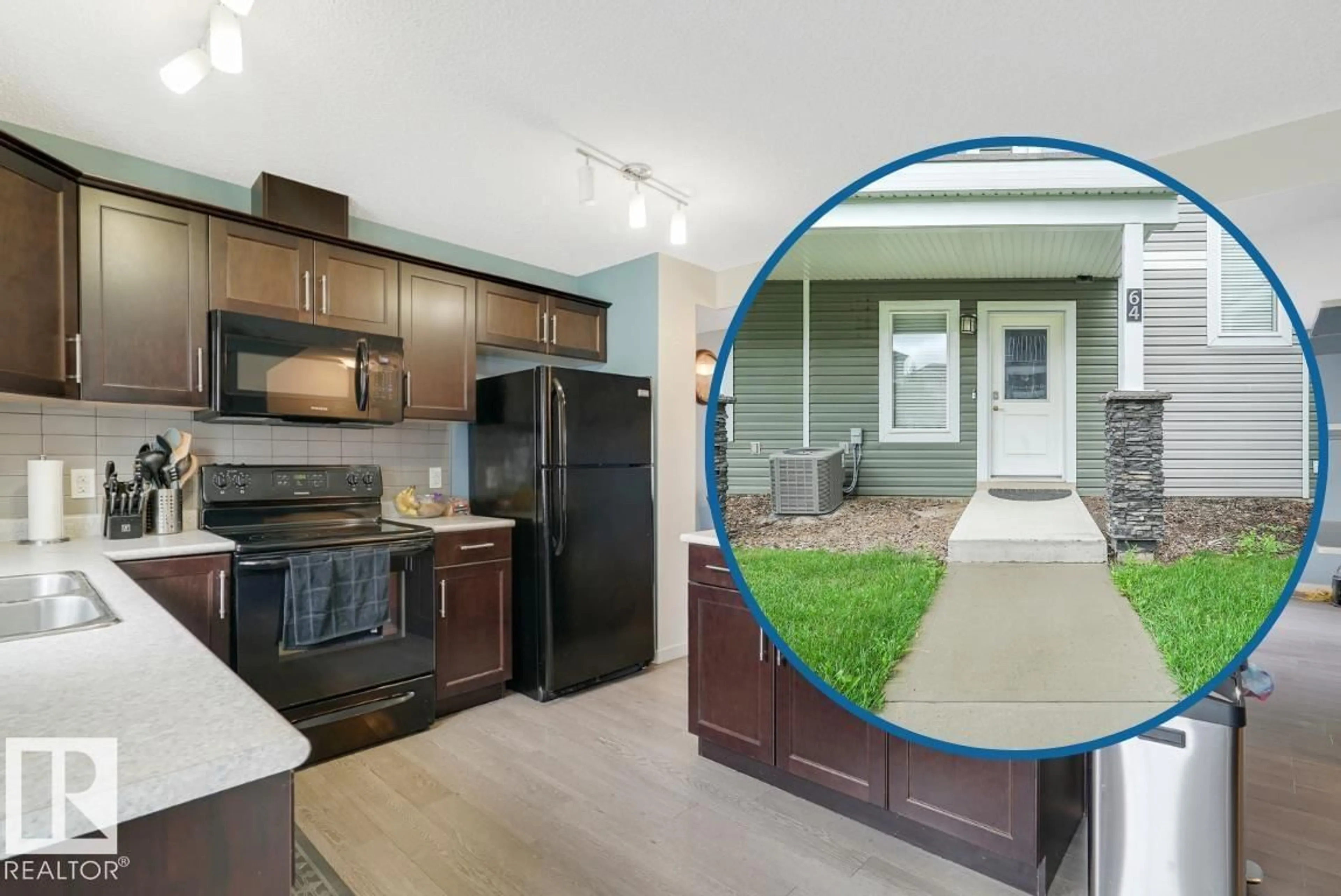 Open concept kitchen, unknown for #64 - 1816 RUTHERFORD RD, Edmonton Alberta T6W2K6
