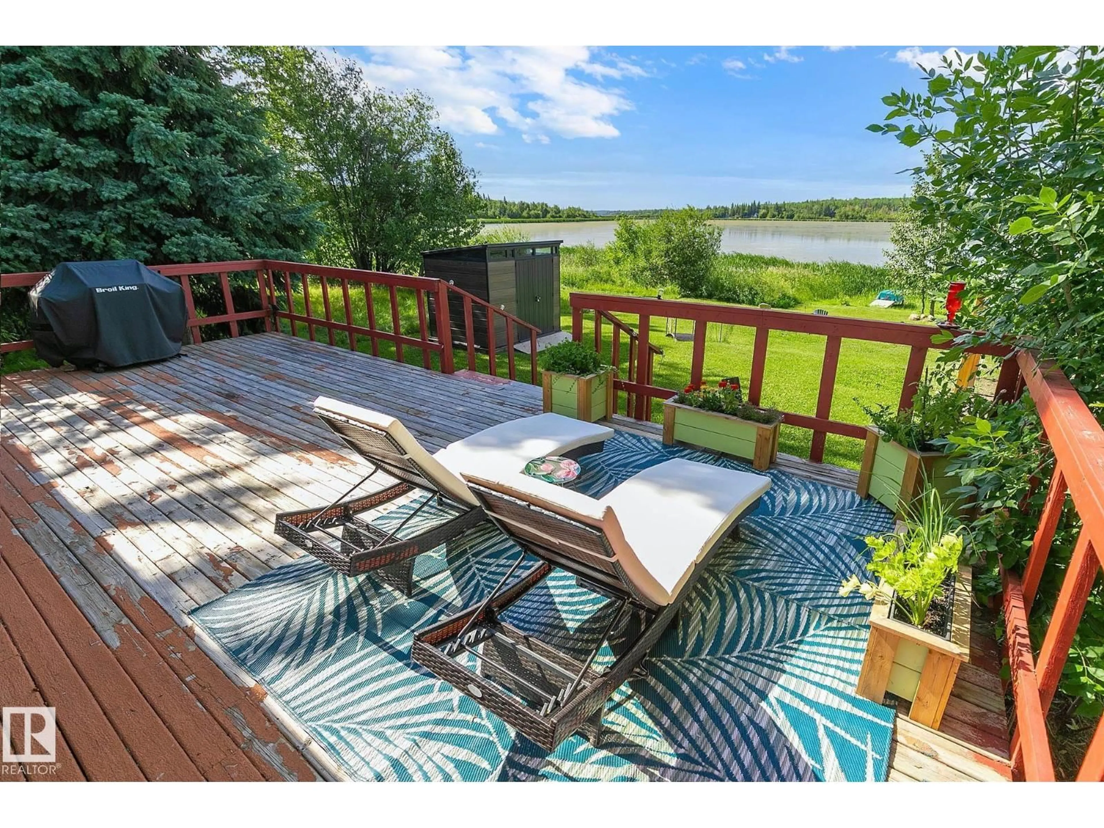 Patio, water/lake/river/ocean view for 201 LAKESHORE DR, Rural Lac Ste. Anne County Alberta T0E1V0