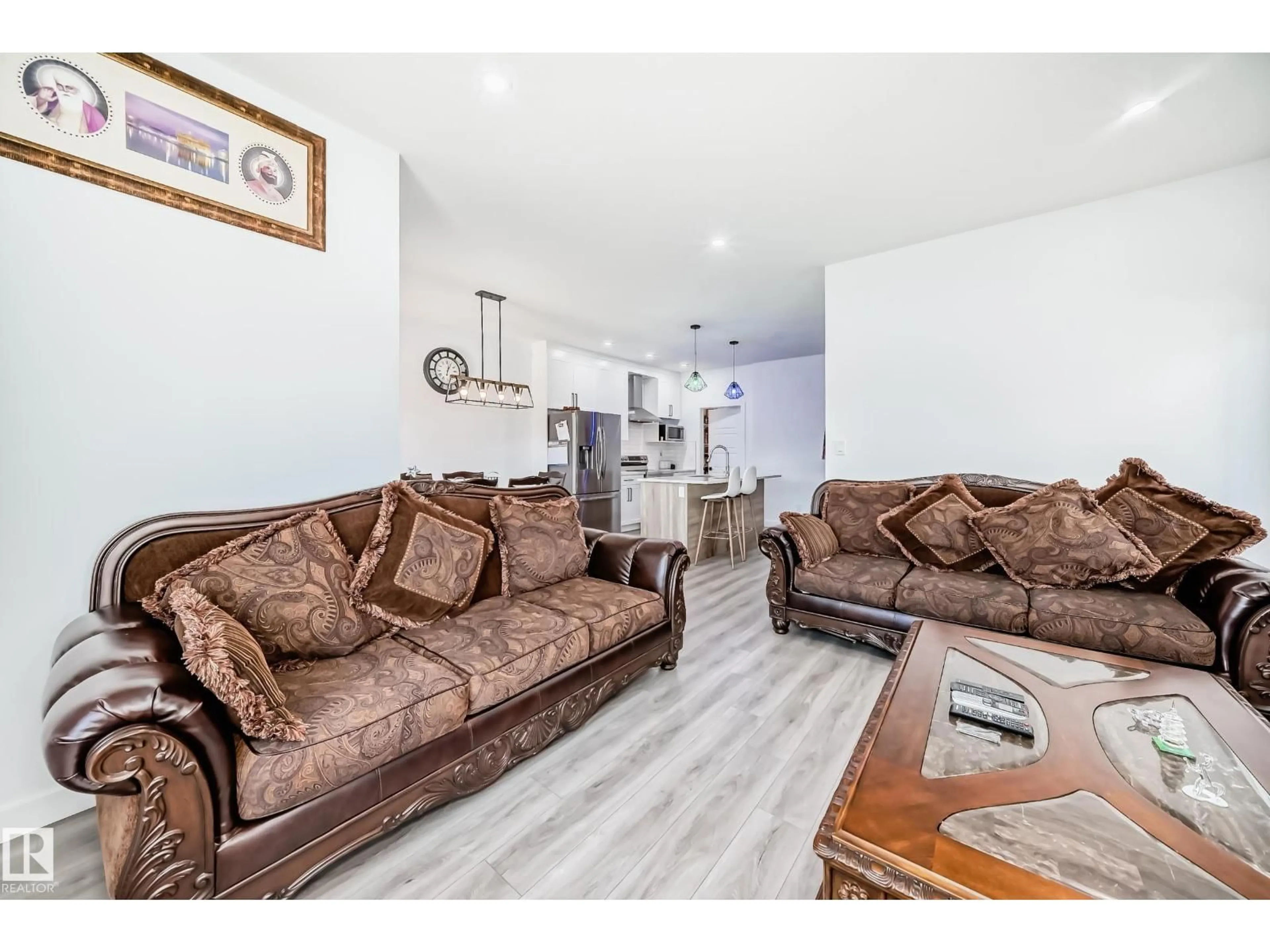 Living room with furniture, unknown for 563 KLEINS CR, Leduc Alberta T9E1J4
