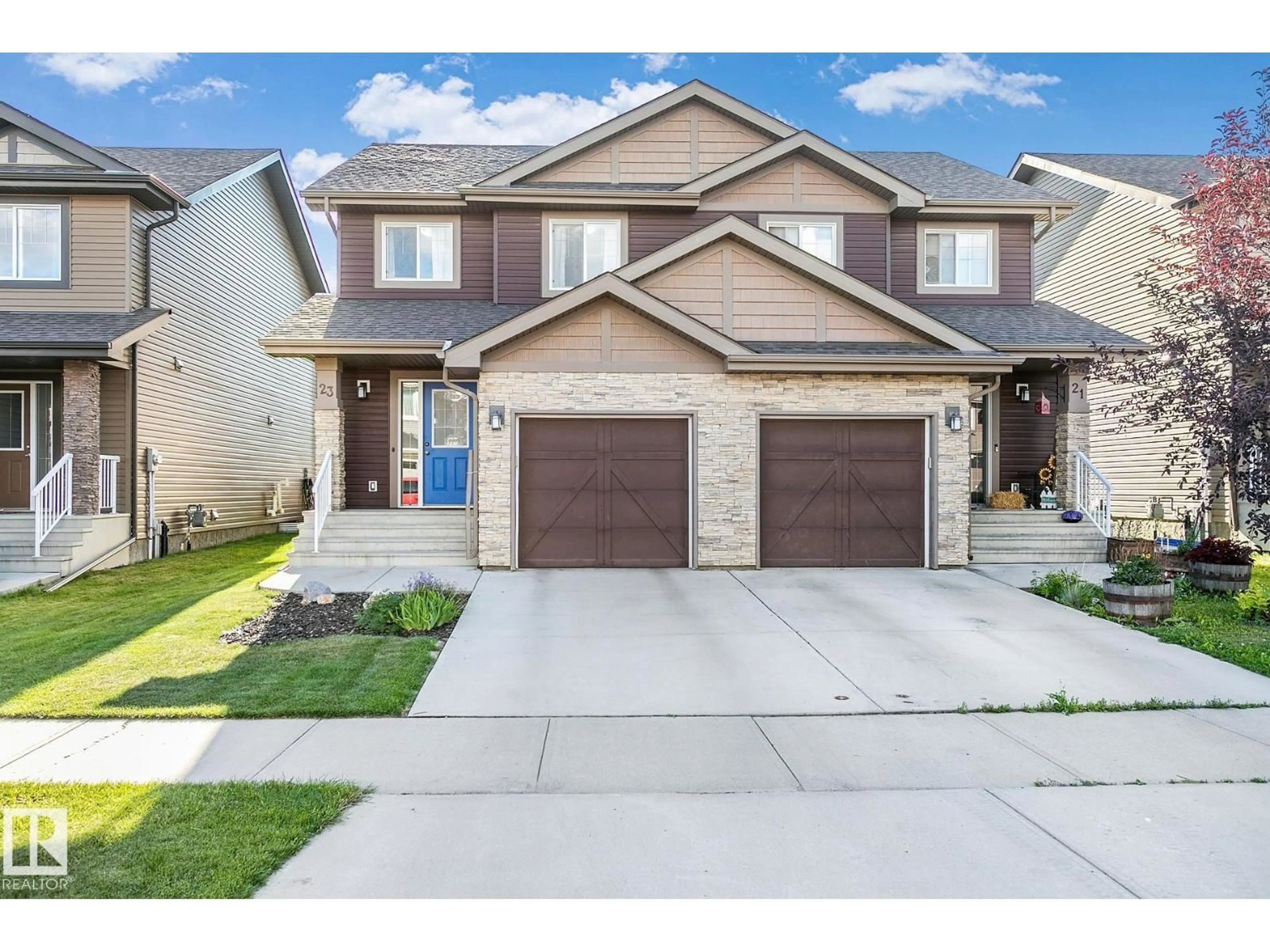 Home with brick exterior material, street for 23 PETER STREET, Spruce Grove Alberta T7X0R4
