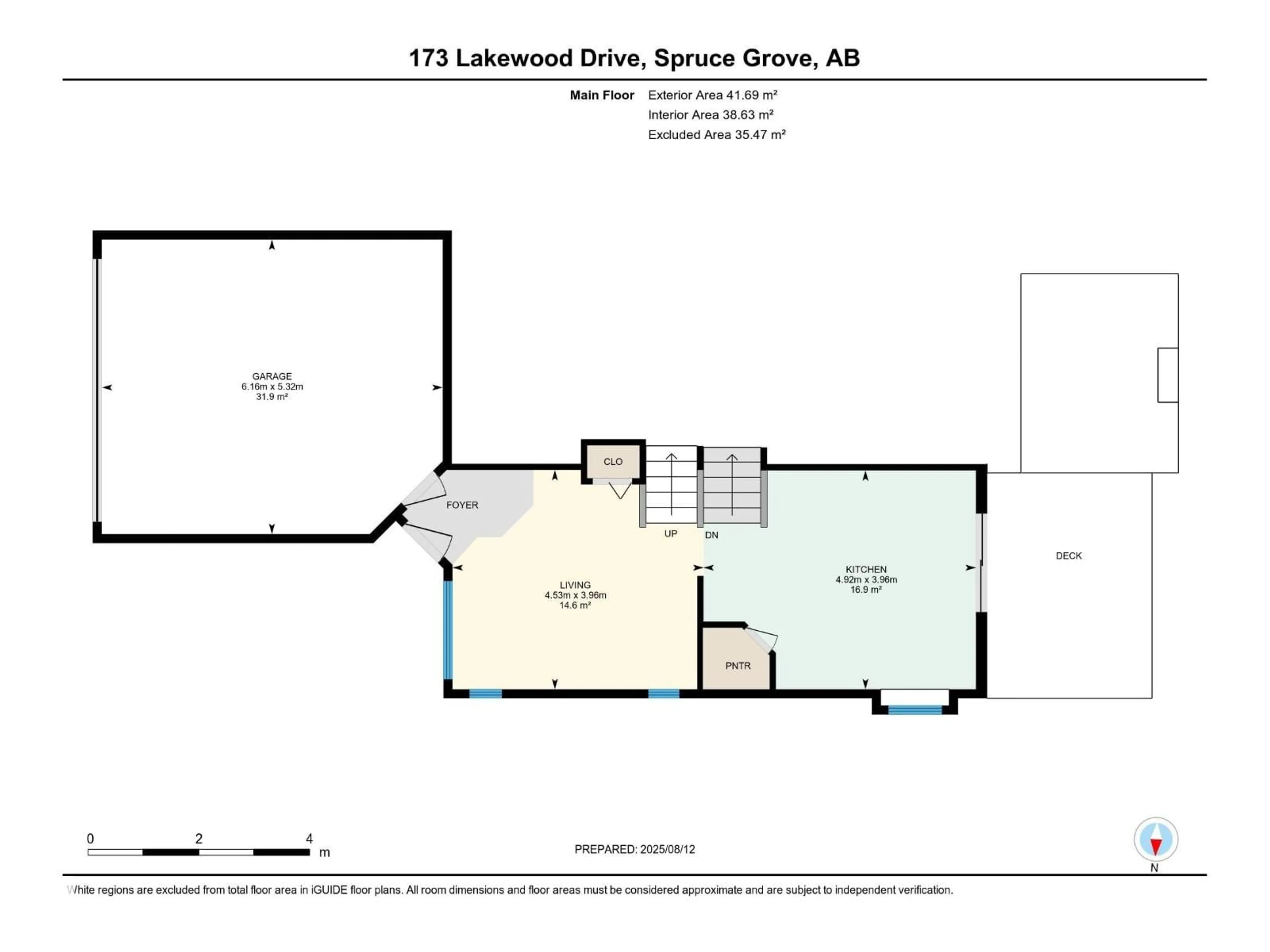Floor plan for 173 LAKEWOOD DR, Spruce Grove Alberta T7X4K3