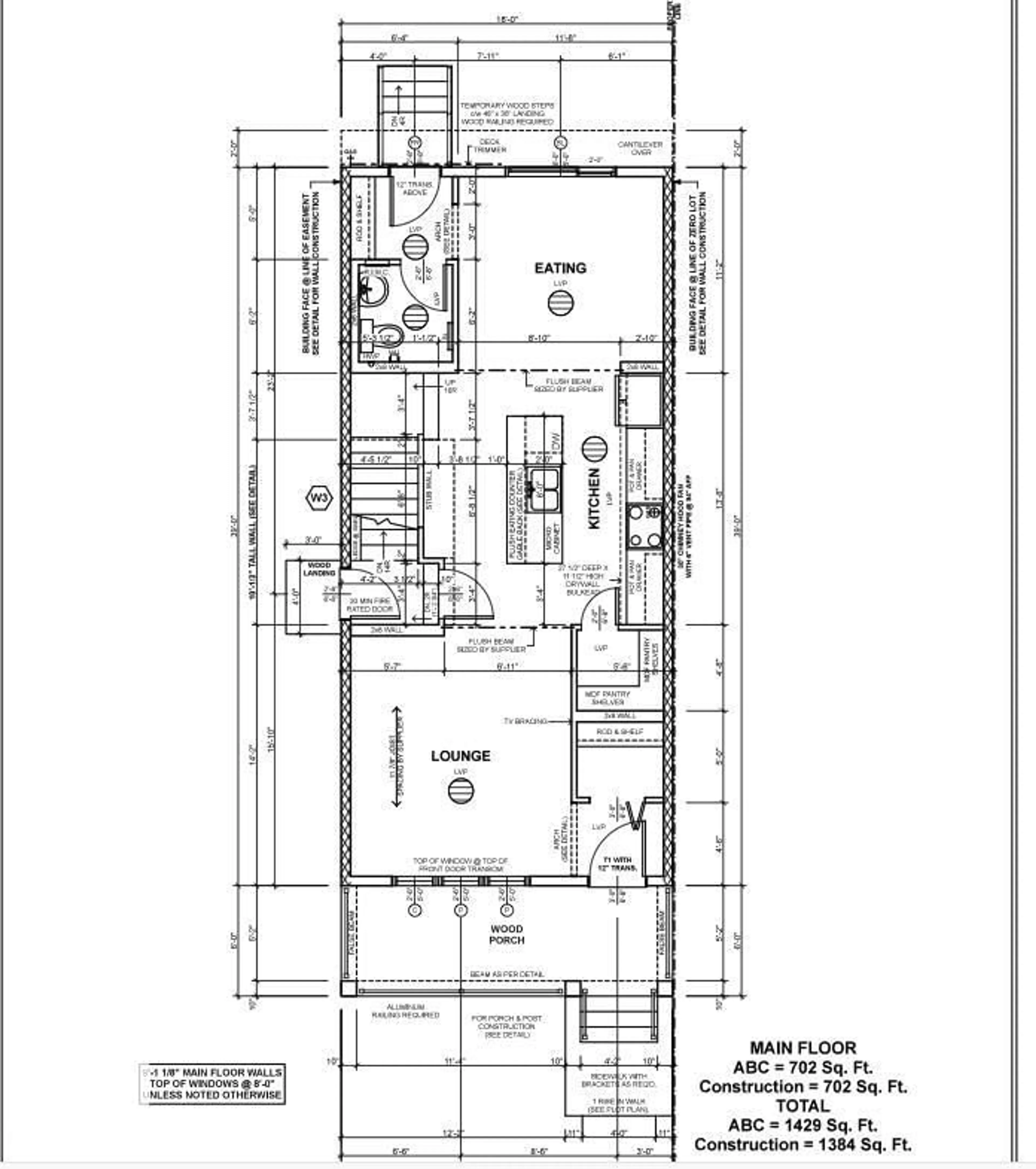 Floor plan for 7020 50A AV, Beaumont Alberta T4X3E6