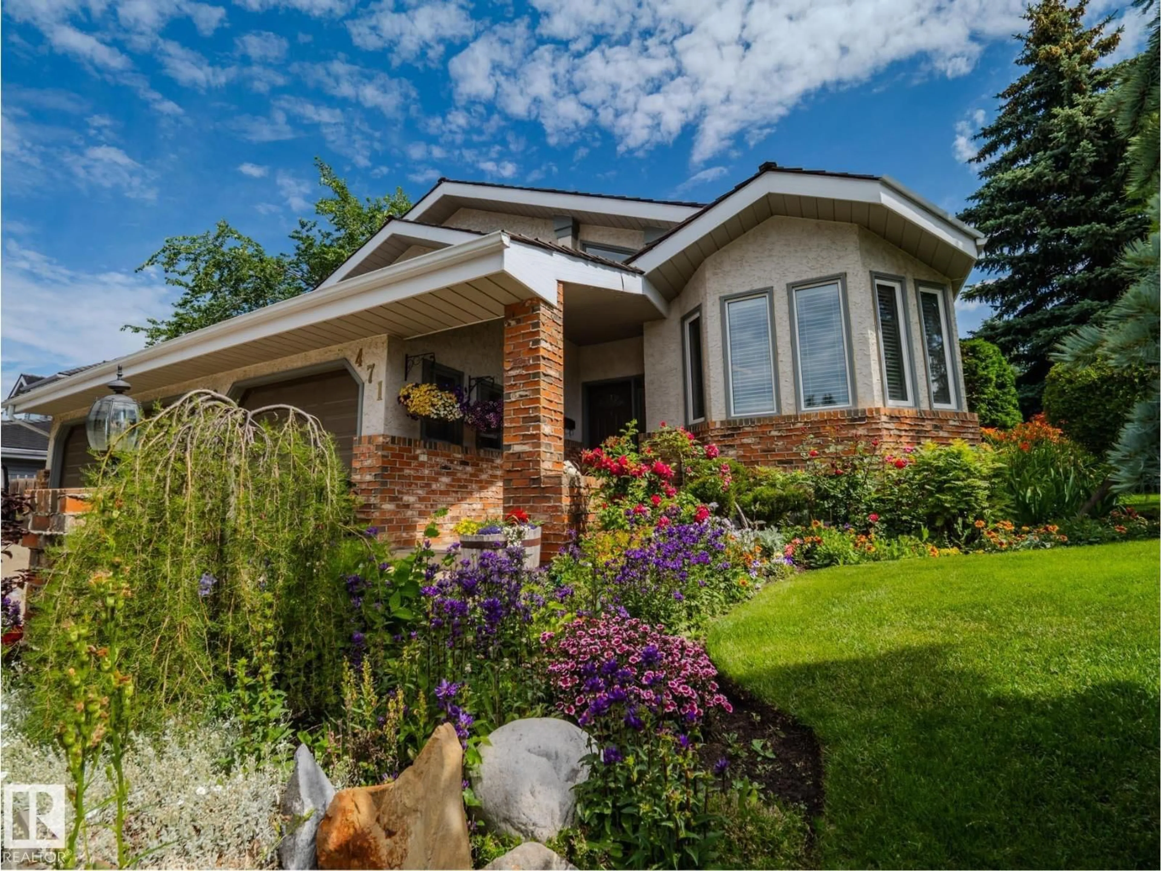 Home with brick exterior material, unknown for 471 RONNING ST, Edmonton Alberta T6R1Z2