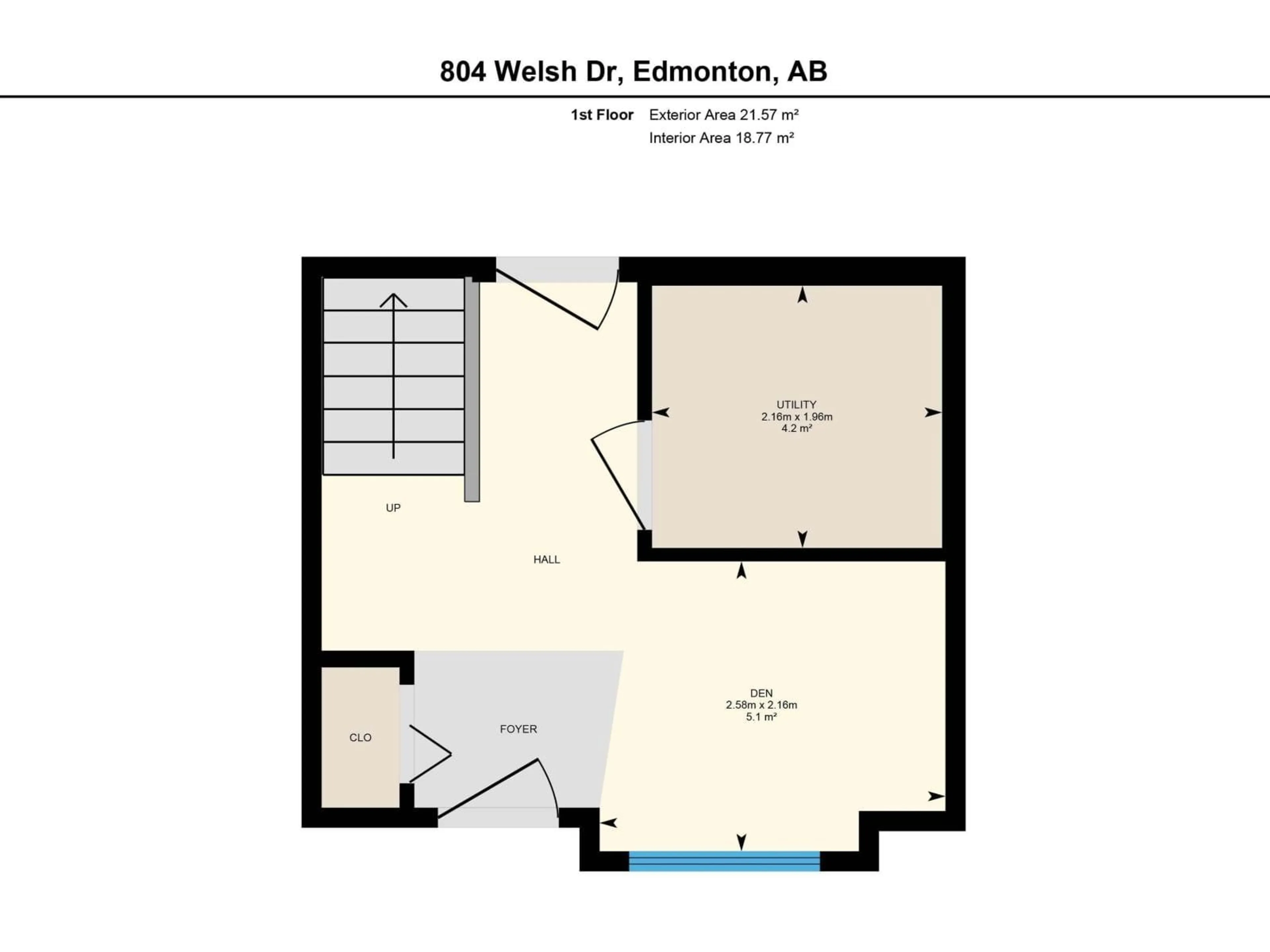 Floor plan for 804 - 97 WELSH DR, Edmonton Alberta T6X1Y8