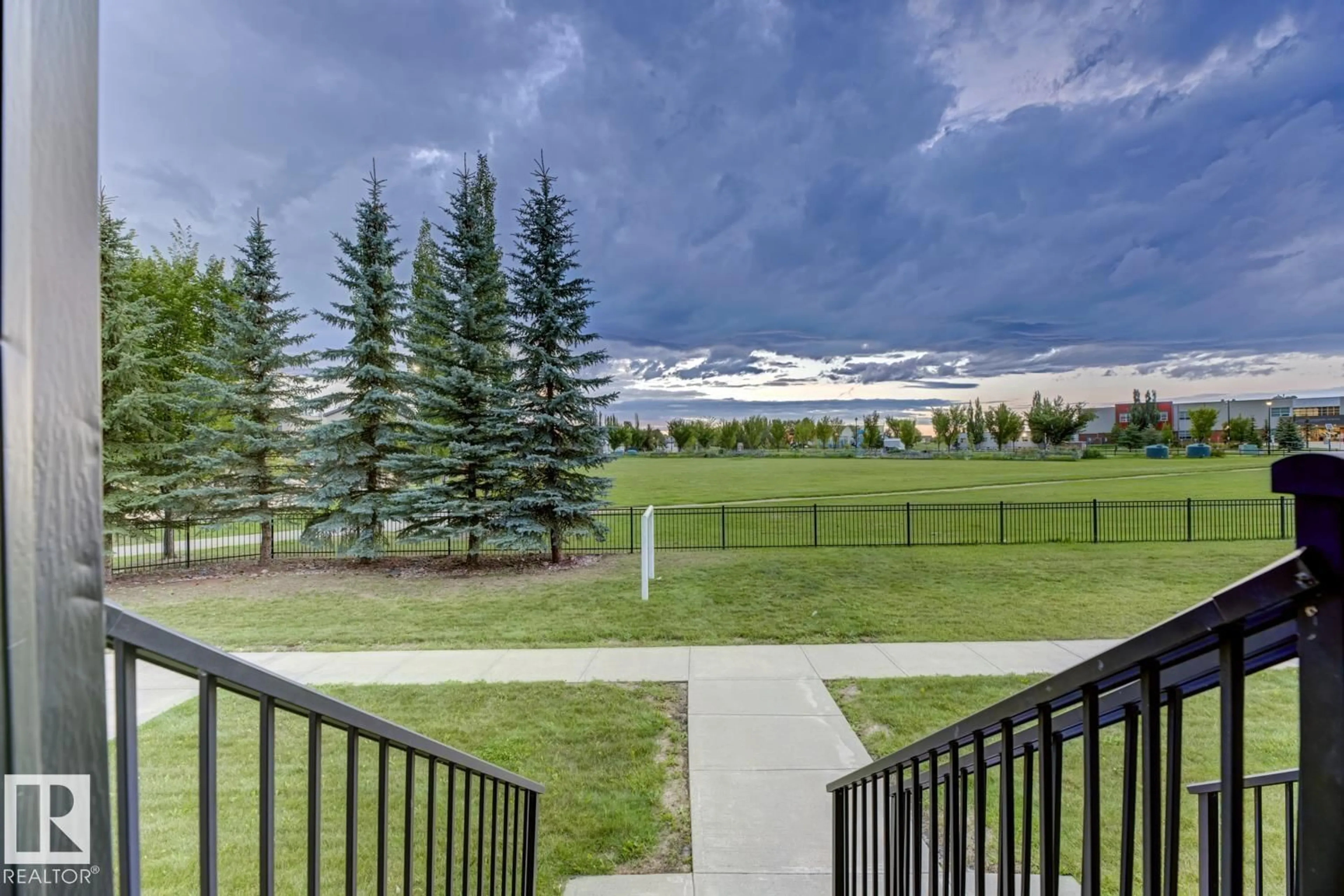 A pic from outside/outdoor area/front of a property/back of a property/a pic from drone, water/lake/river/ocean view for 4950 - 10 TERWILLEGAR CM, Edmonton Alberta T6R0S1