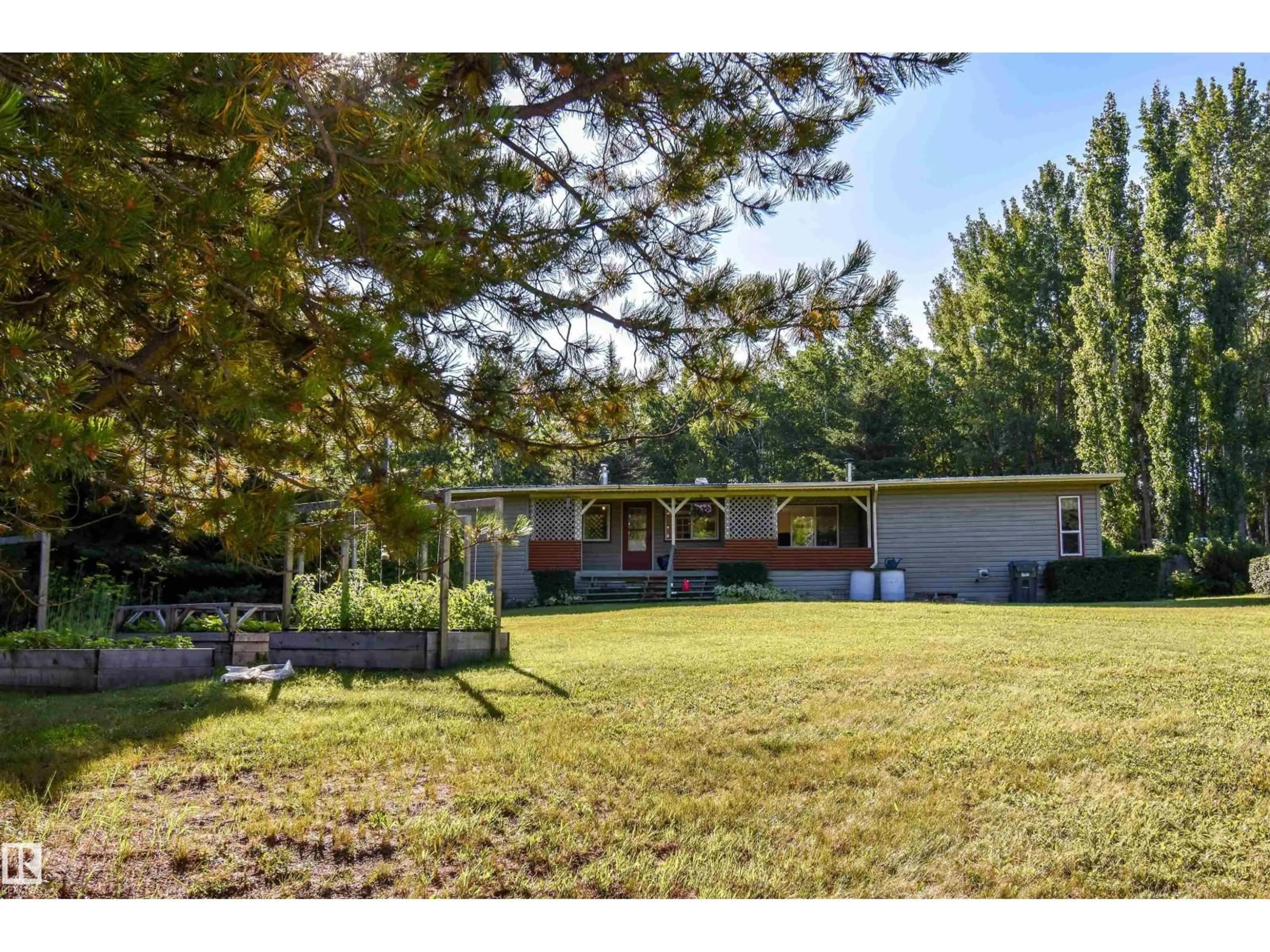 A pic from outside/outdoor area/front of a property/back of a property/a pic from drone, unknown for 307 - 1414 HWY 37, Rural Lac Ste. Anne County Alberta T0E1V0