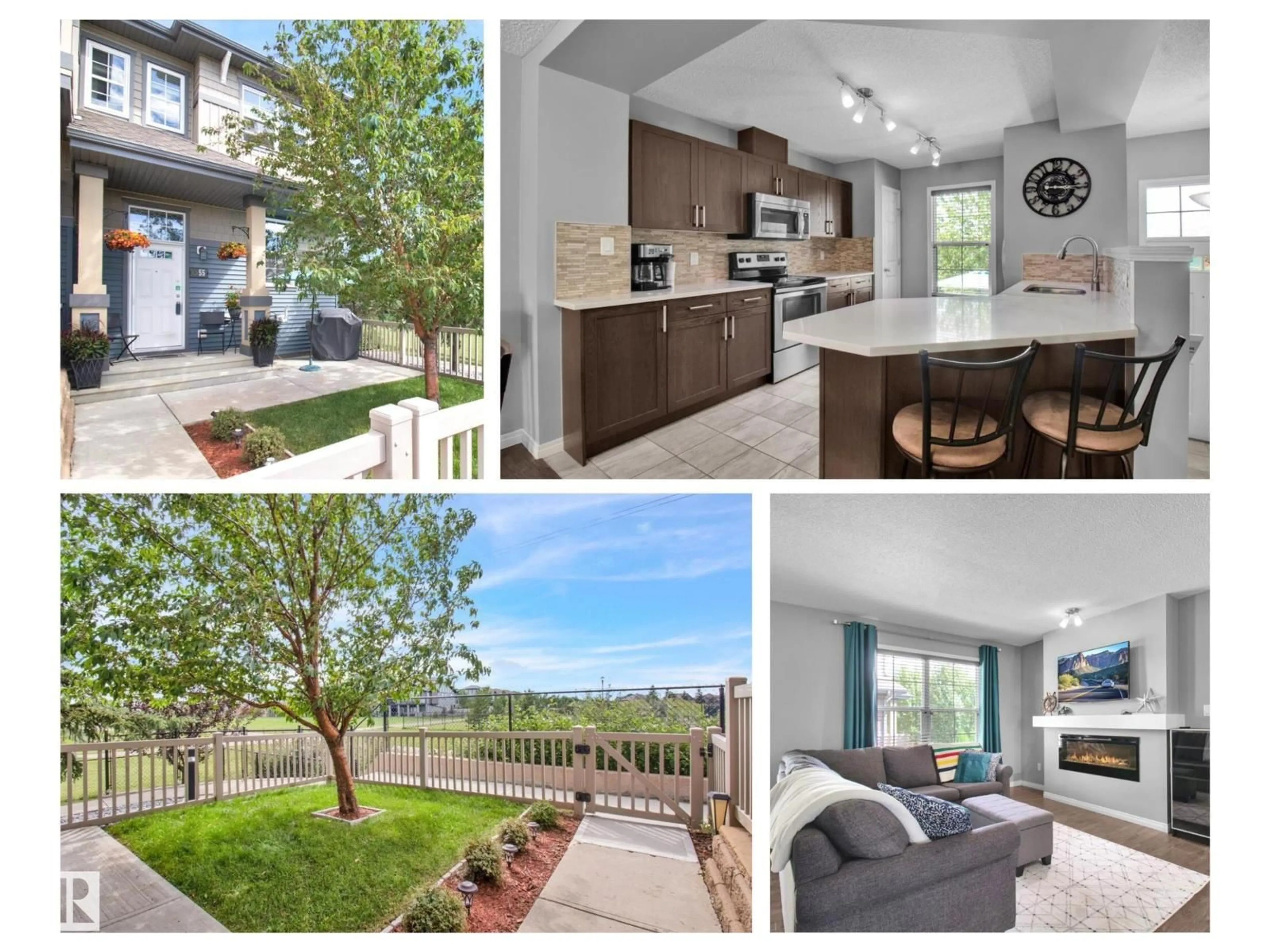 Open concept kitchen, unknown for 55 - 4029 ORCHARDS DR, Edmonton Alberta T6X1V2
