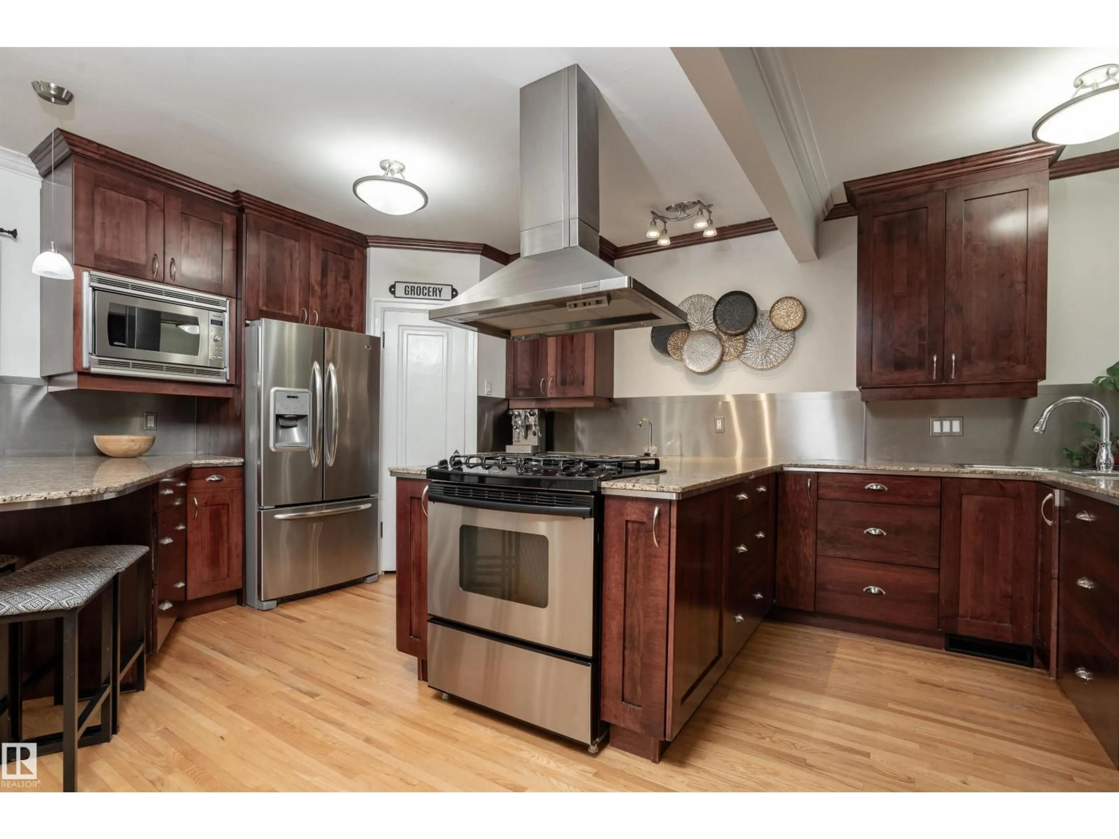 Open concept kitchen, unknown for 10015 97 AV, Edmonton Alberta T5K0A9