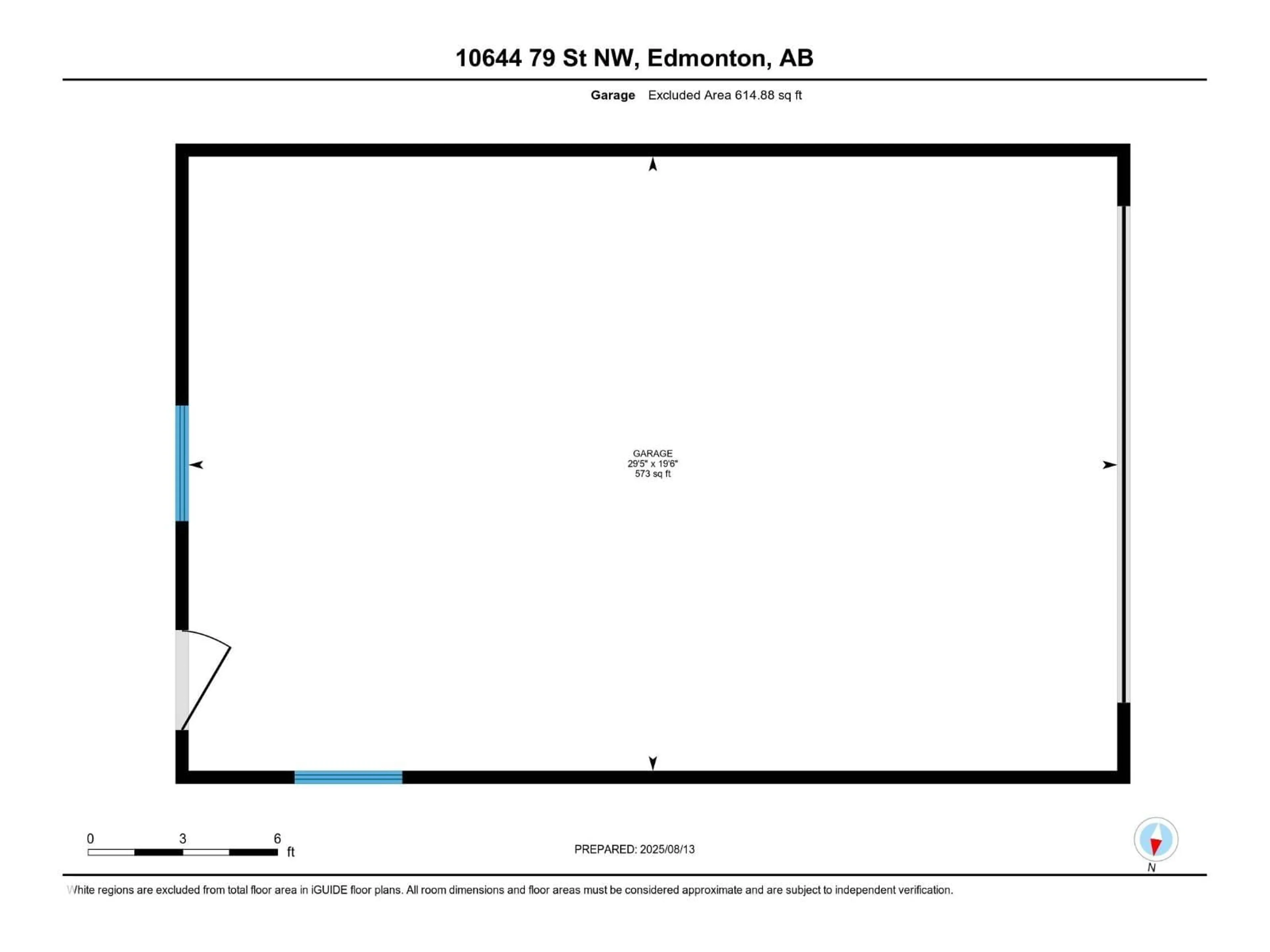 Floor plan for 10644 79 ST, Edmonton Alberta T6H3H4