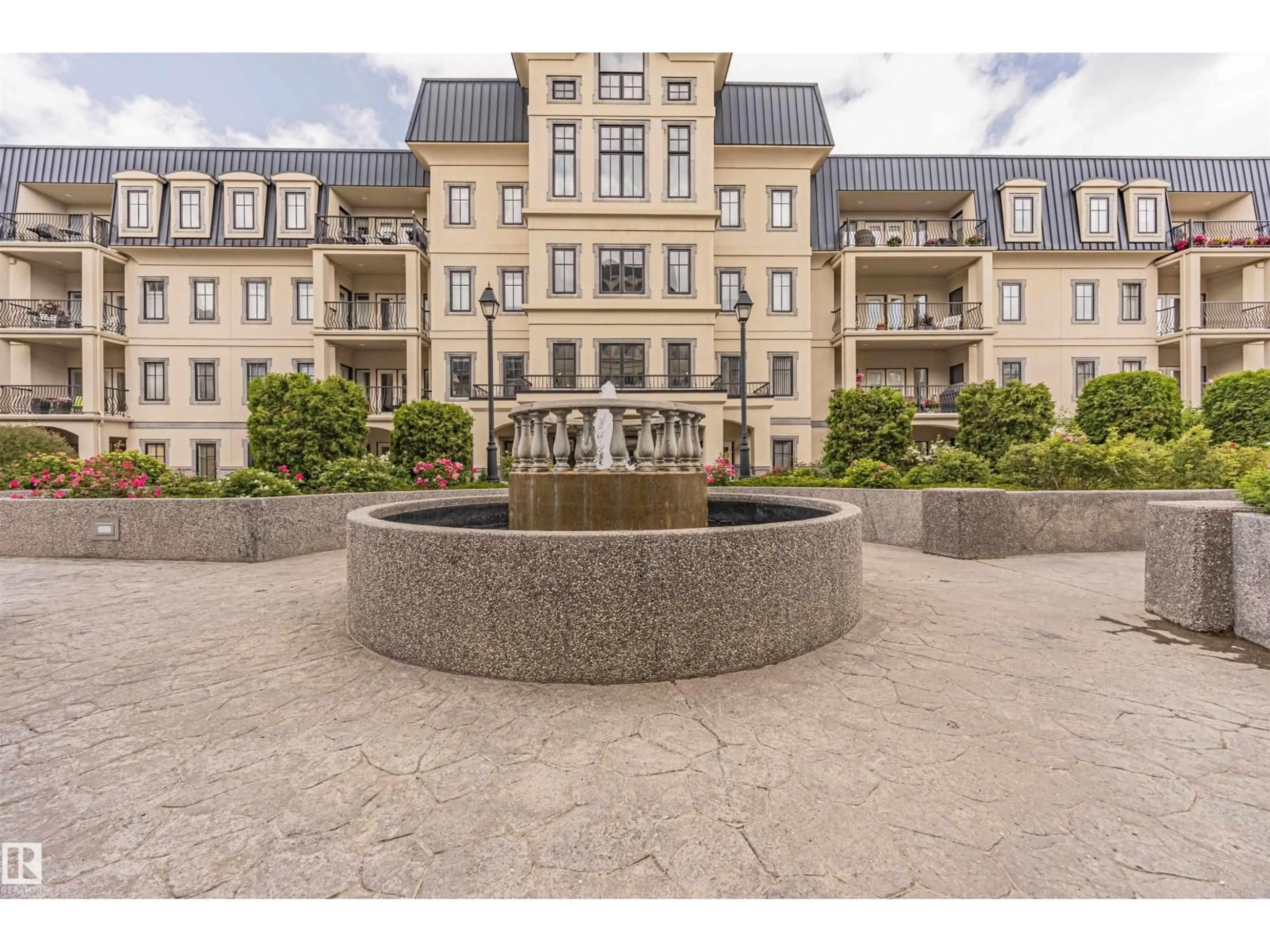 A pic from outside/outdoor area/front of a property/back of a property/a pic from drone, building for #110 - 1406 HODGSON WY, Edmonton Alberta T6R3K1