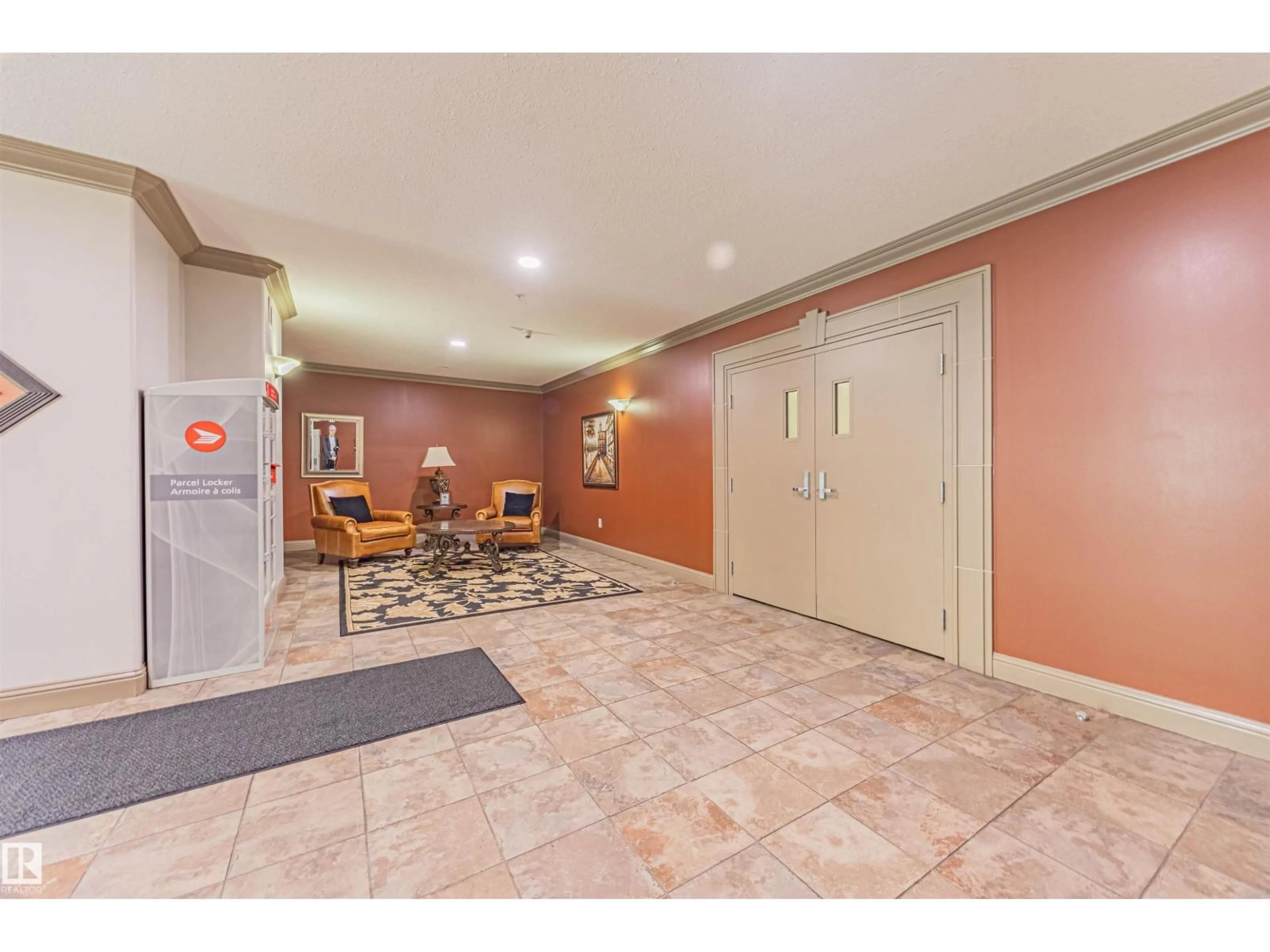 Indoor foyer for #110 - 1406 HODGSON WY, Edmonton Alberta T6R3K1