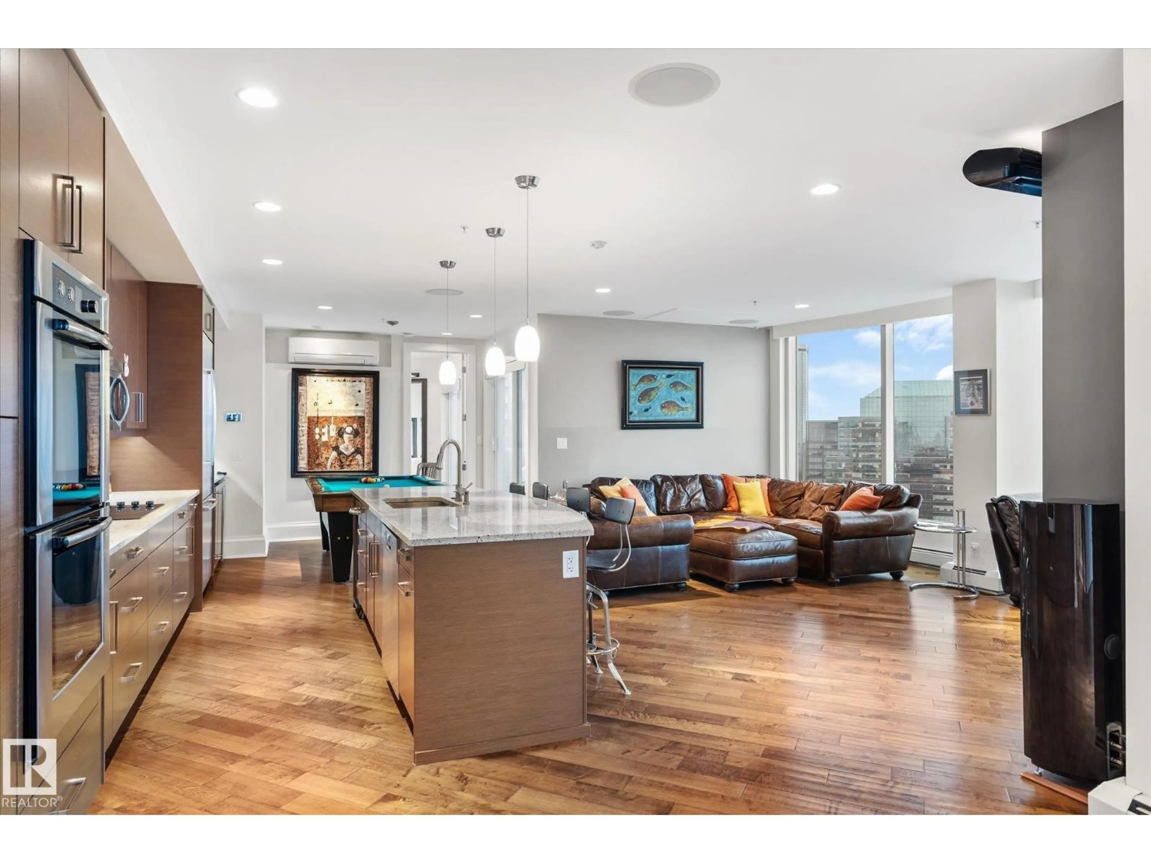 Open concept kitchen, unknown for 3402 104 ST NW, Edmonton Alberta T5J0B6