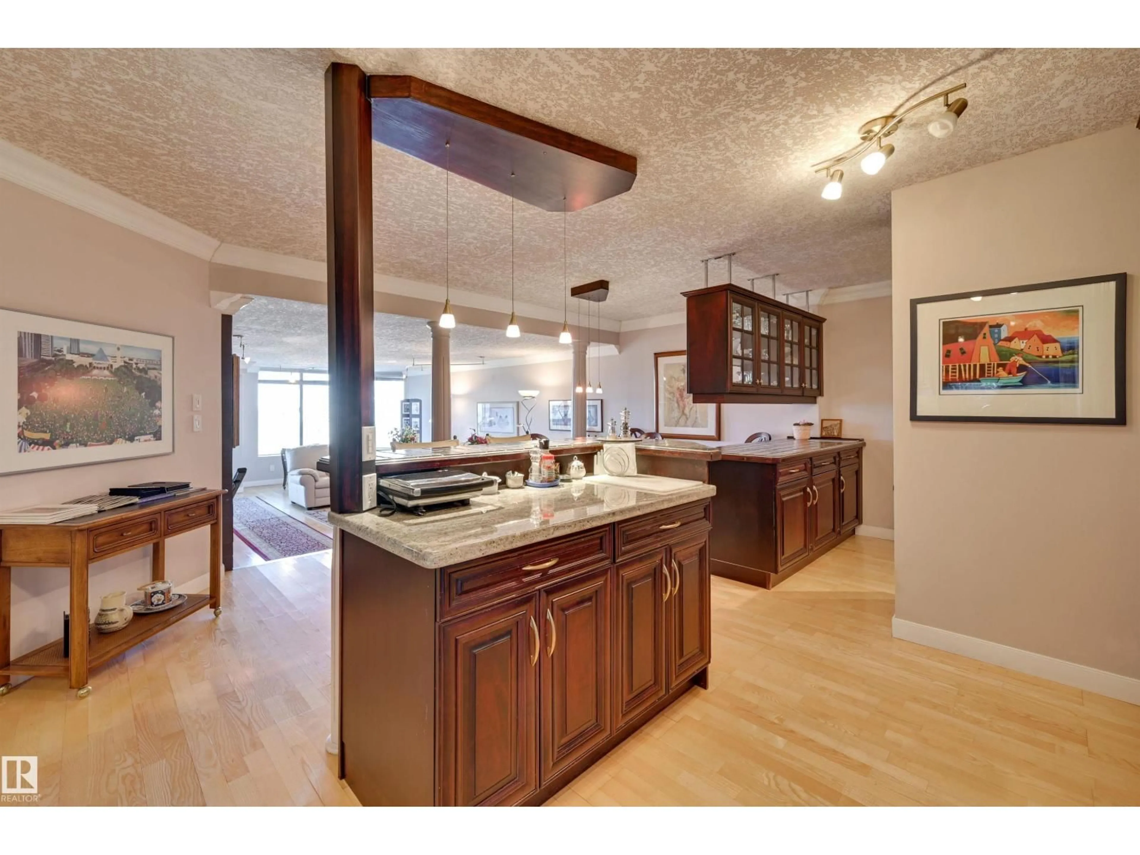 Open concept kitchen, unknown for 1102 - 11503 100 AV, Edmonton Alberta T5K2K7