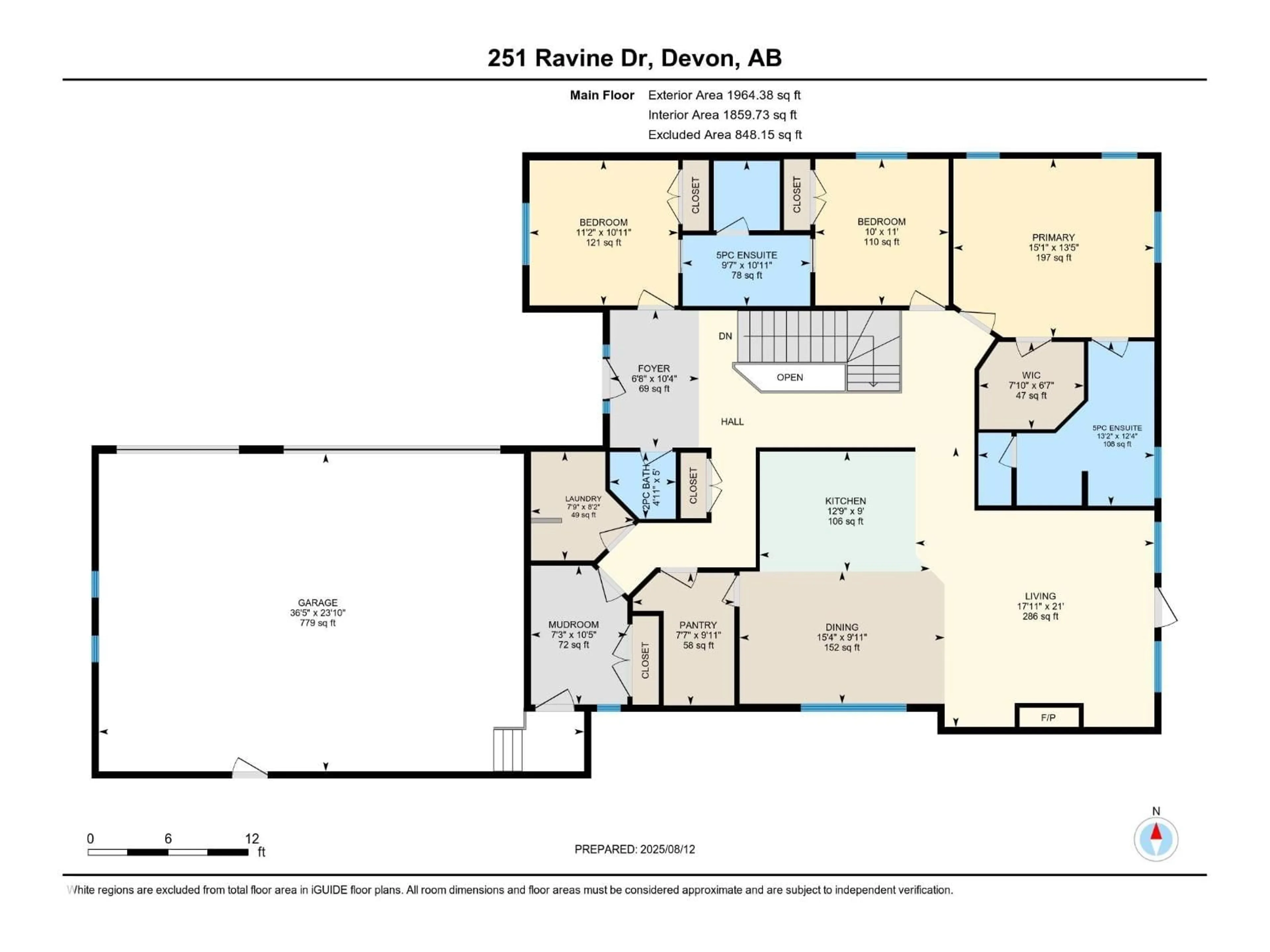 Floor plan for 251 RAVINE DR, Devon Alberta T9G0A3