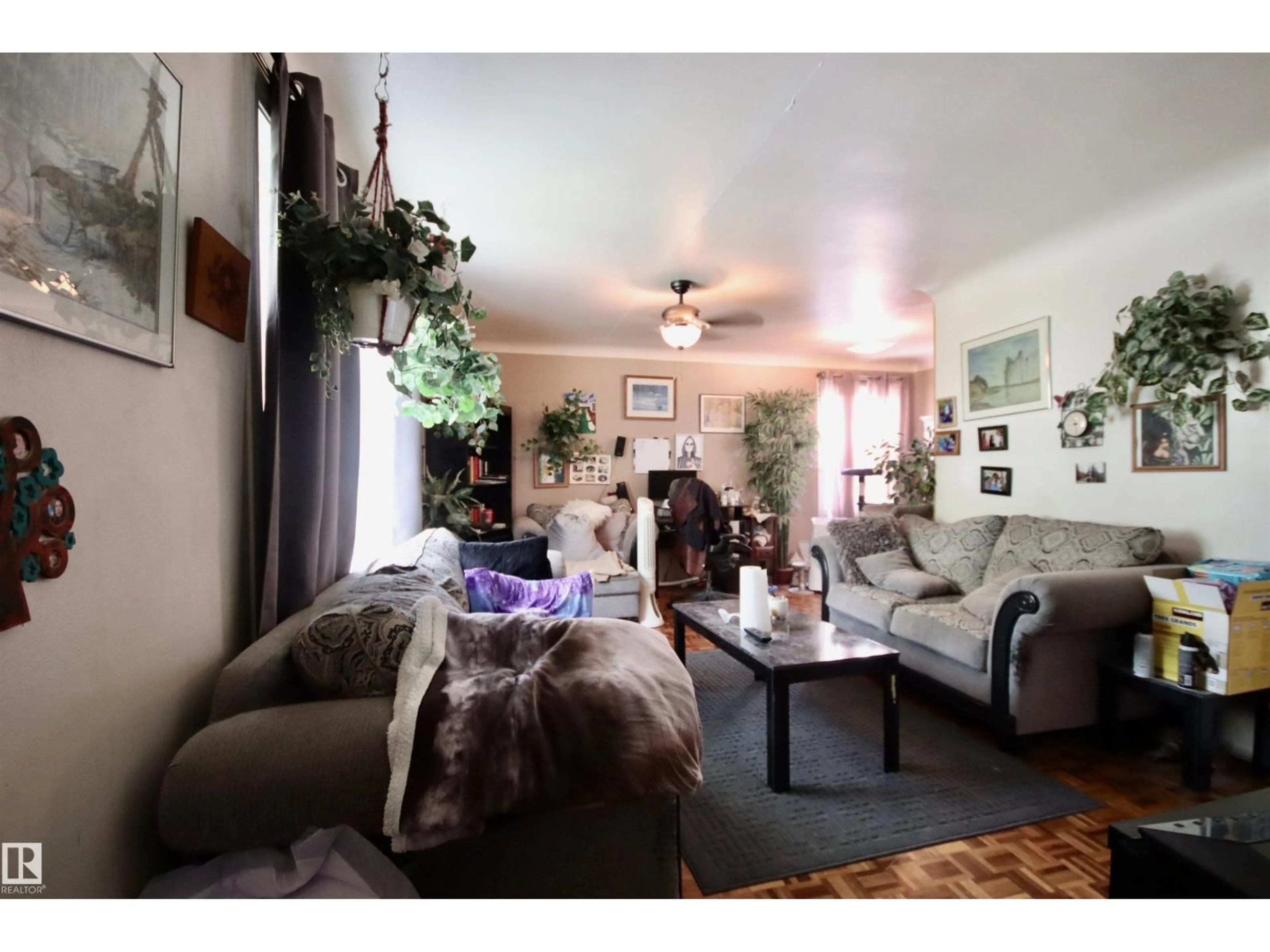 Living room with furniture, unknown for NW - 8626 77 ST, Edmonton Alberta T6C2L8