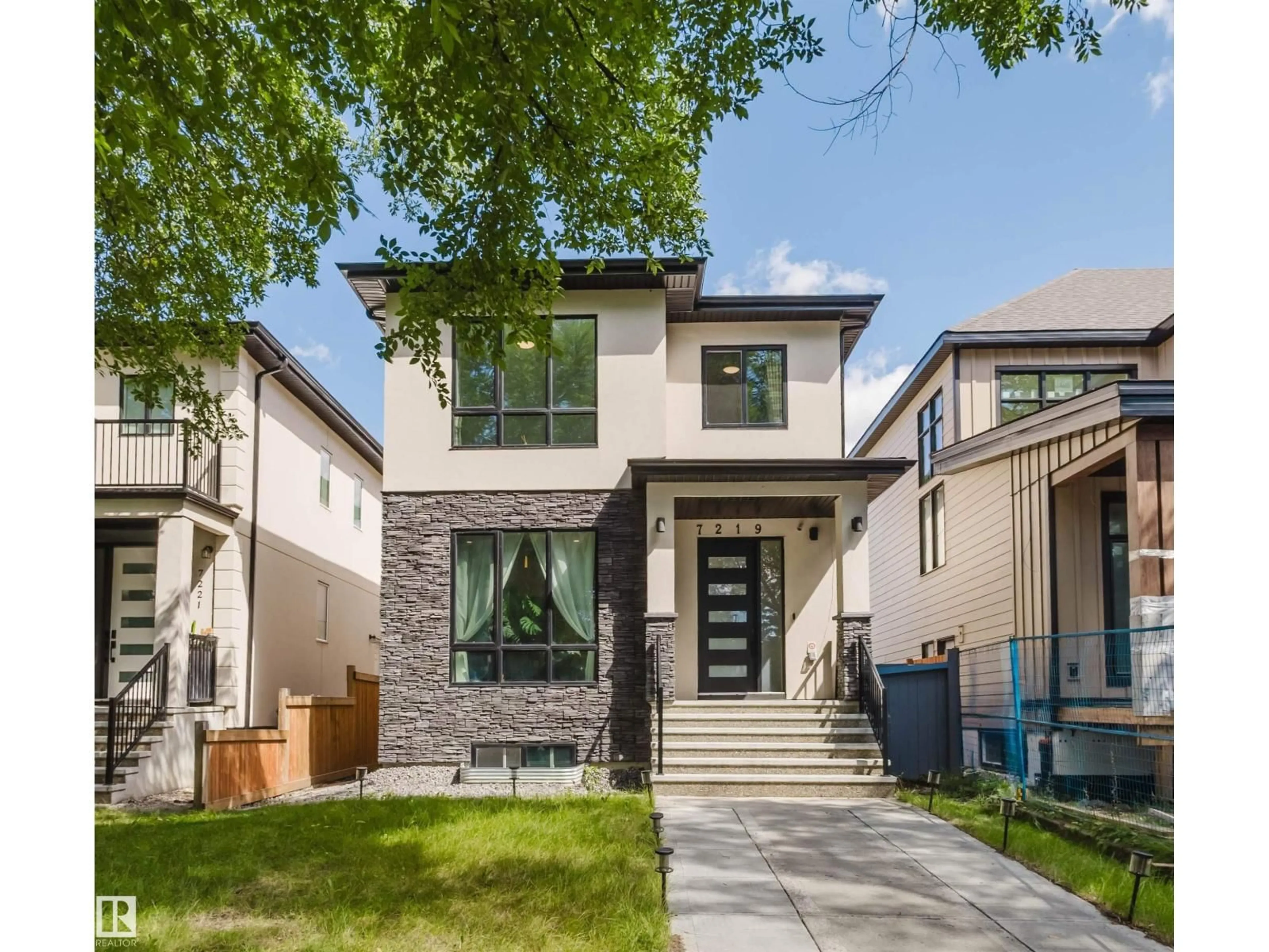Home with brick exterior material, street for NW - 7219 114A ST, Edmonton Alberta T6G1N1