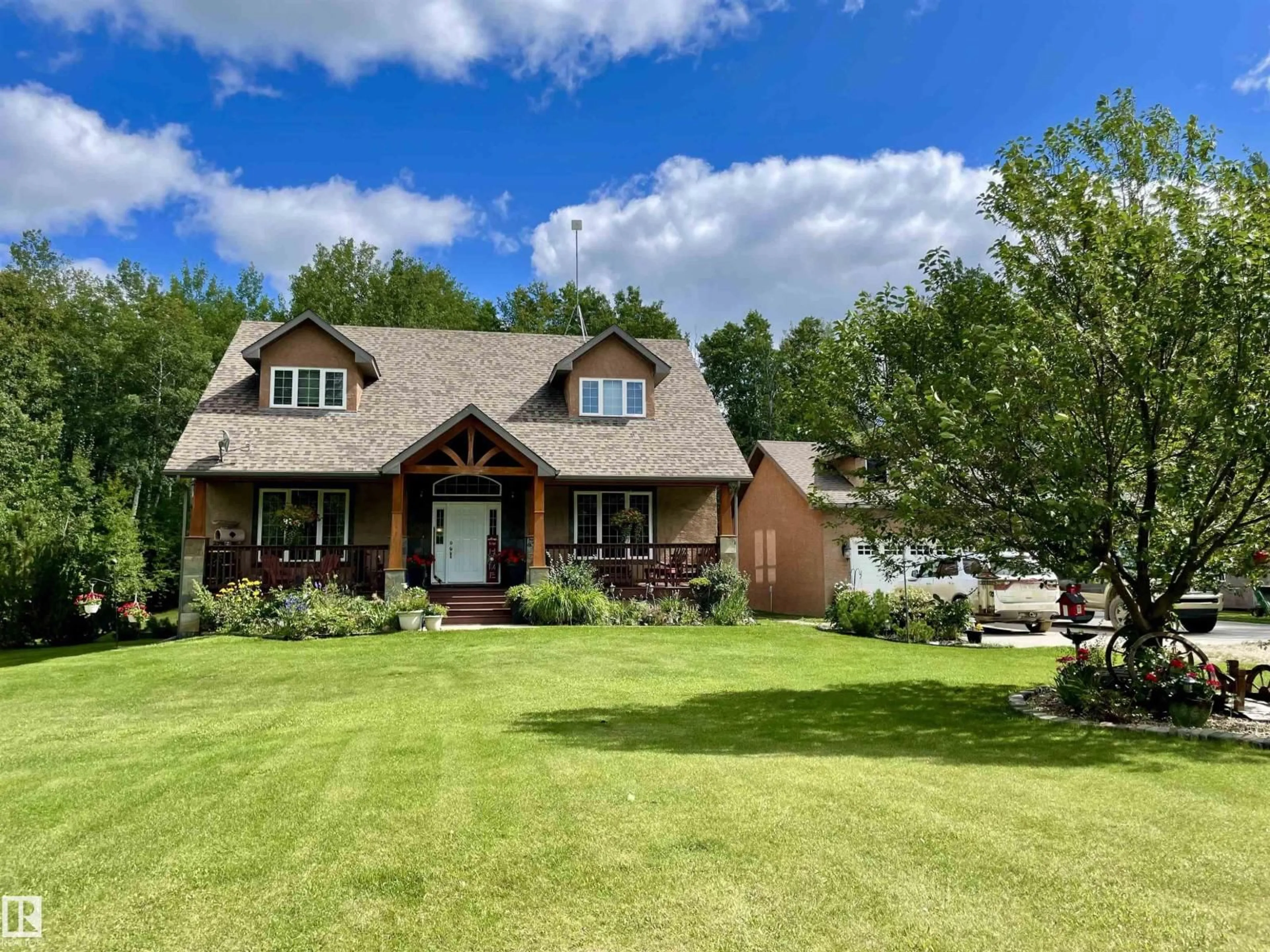 Home with brick exterior material, unknown for 34 54419 RGE ROAD 14, Rural Lac Ste. Anne County Alberta T0E1V0