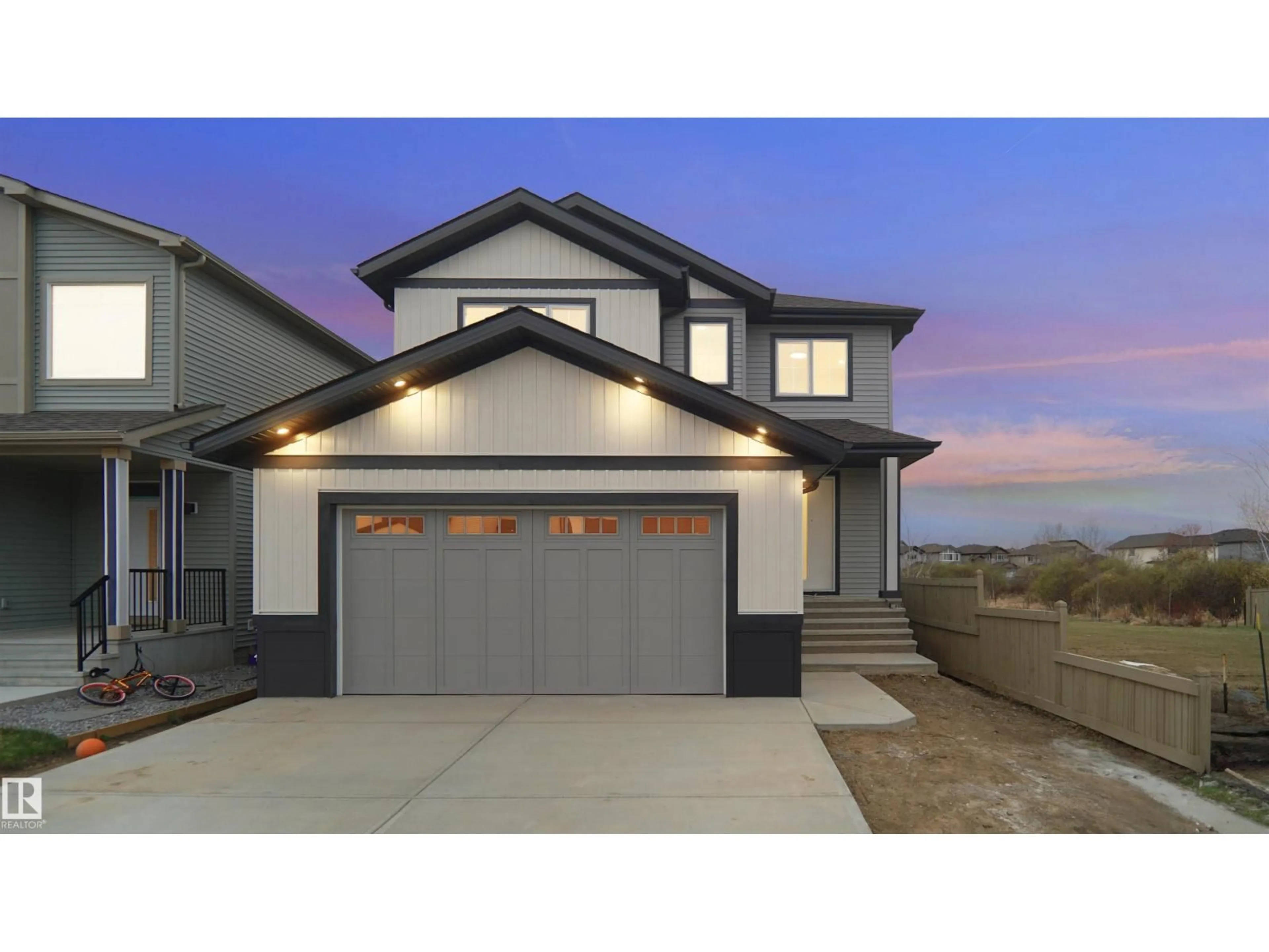 Home with vinyl exterior material, street for 3540 6 ST, Edmonton Alberta T6T2L5