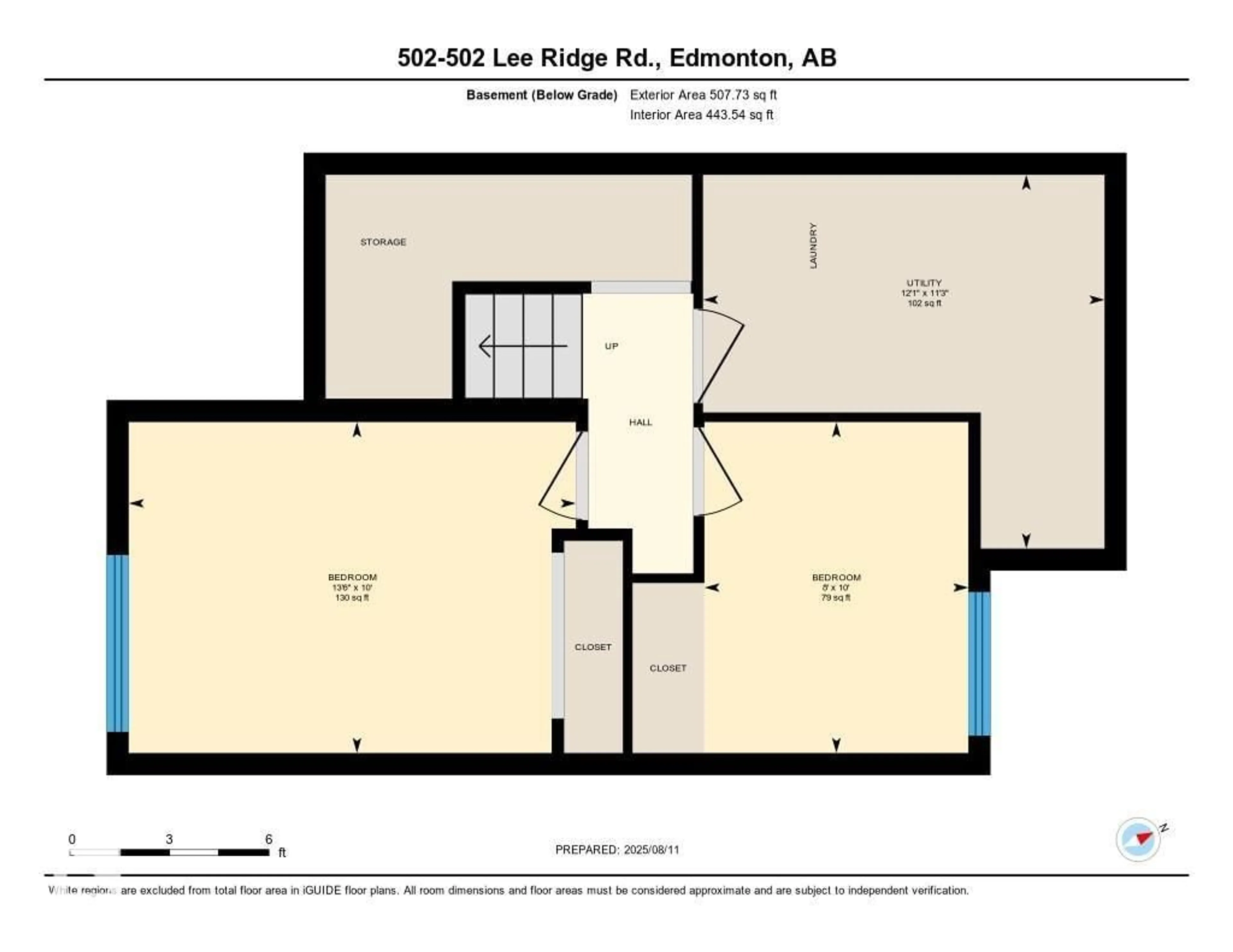 Floor plan for 502 LEE RIDGE RD, Edmonton Alberta T6K2K3