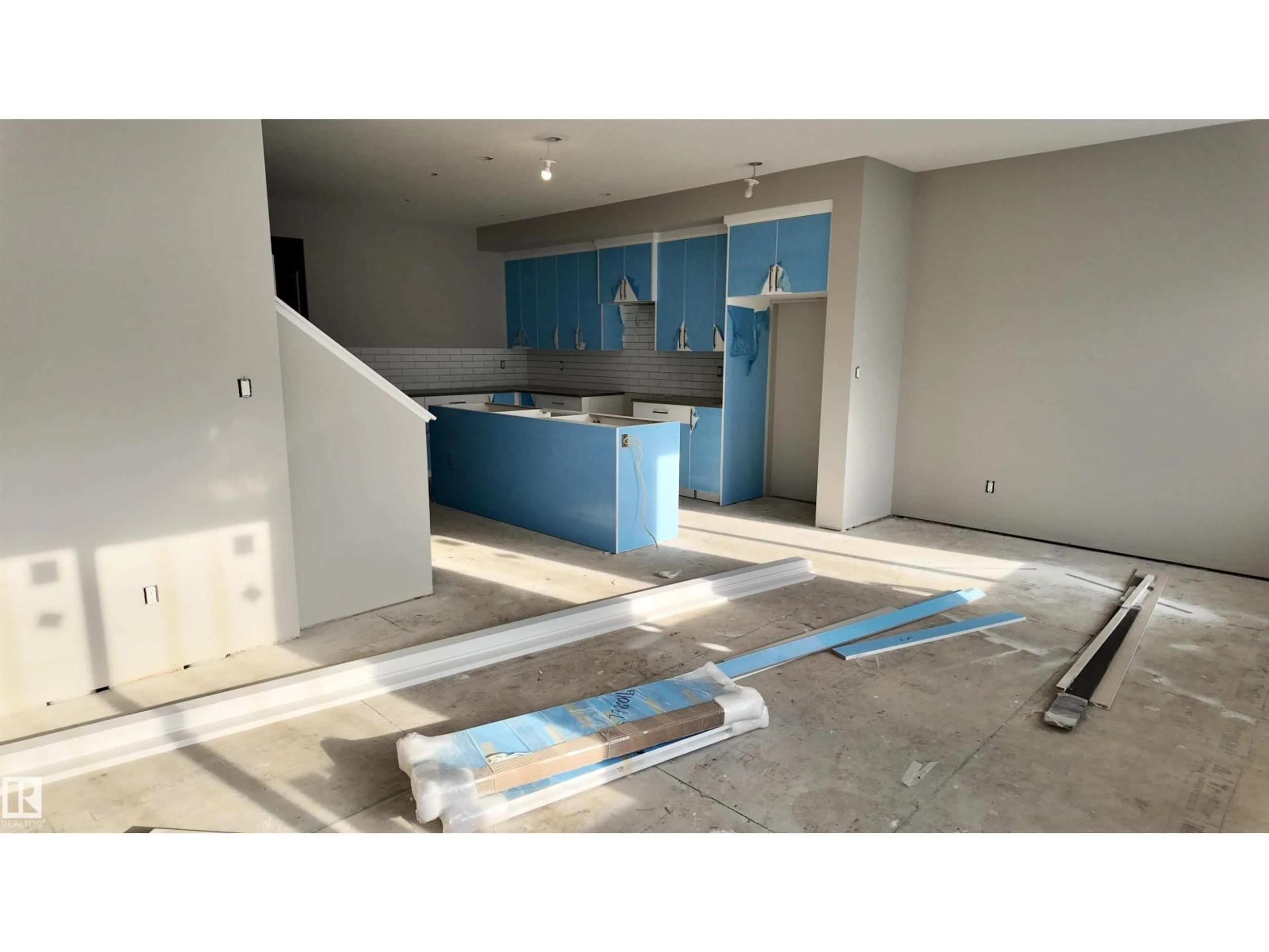 Open concept kitchen, unknown for NW - 9102 ELVES LO, Edmonton Alberta T6M3G2
