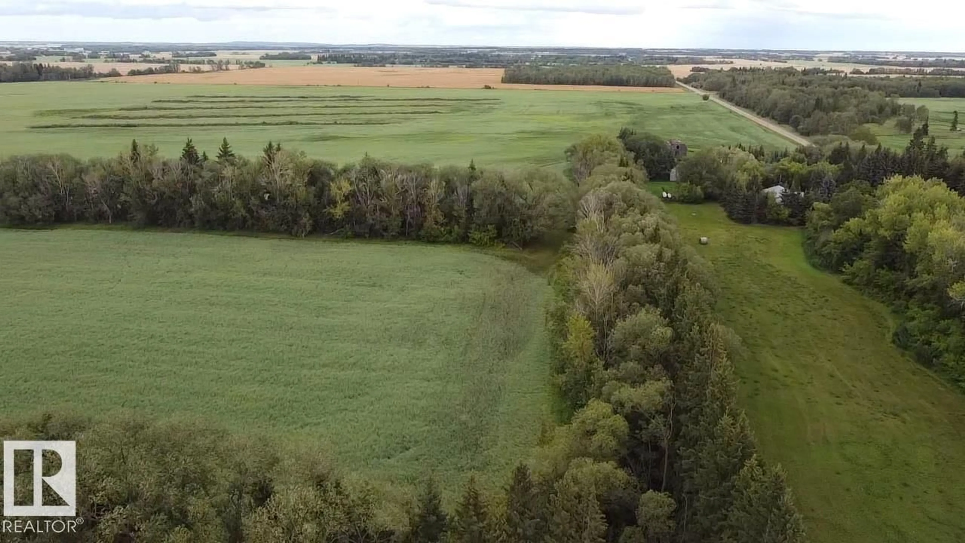 A pic from outside/outdoor area/front of a property/back of a property/a pic from drone, forest/trees view for 20212 TOWNSHIP 602 RD, Rural Thorhild County Alberta T0A3P0