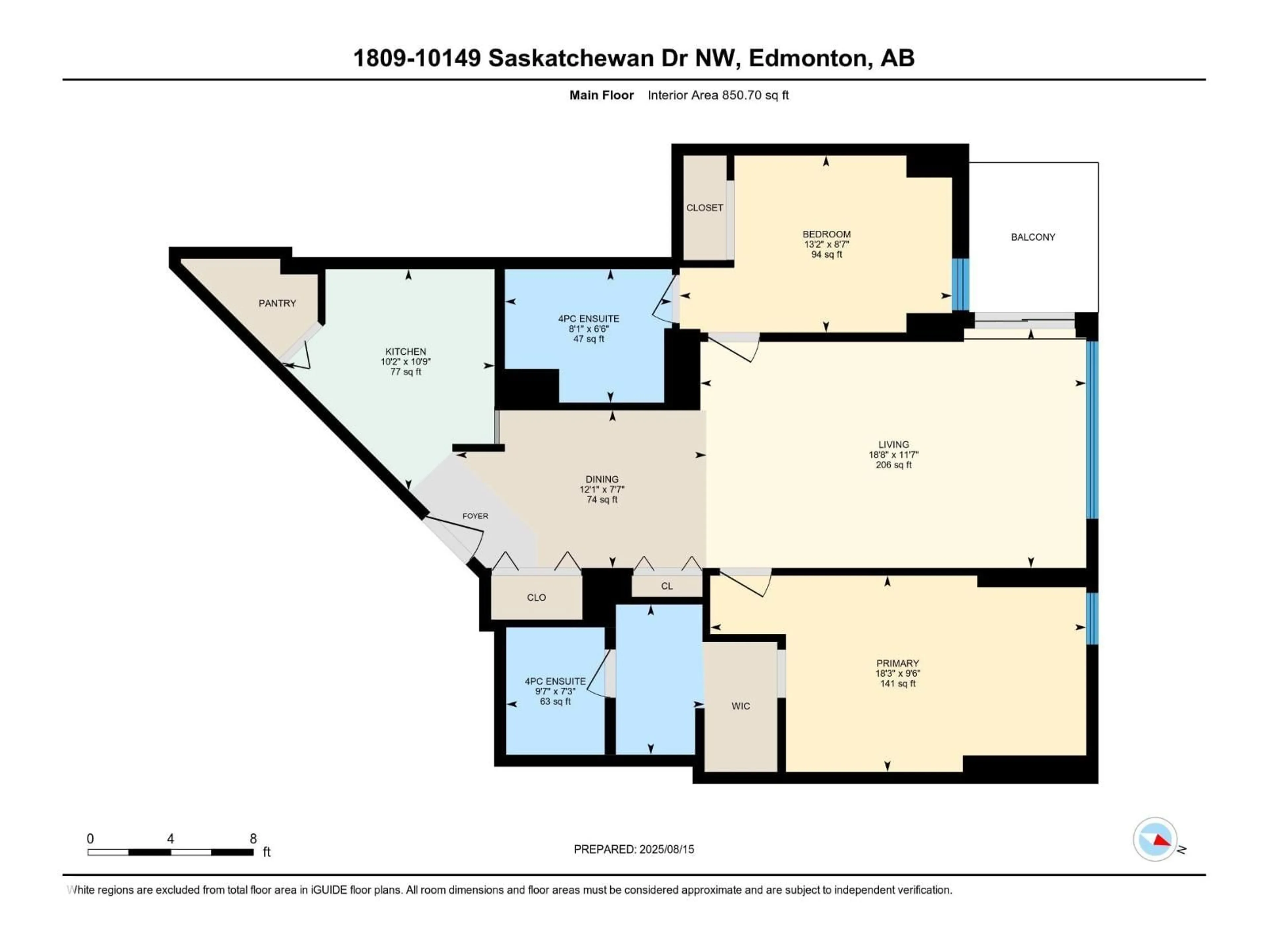 Floor plan for 1809 SASKATCHEWAN DR, Edmonton Alberta T6E6B6