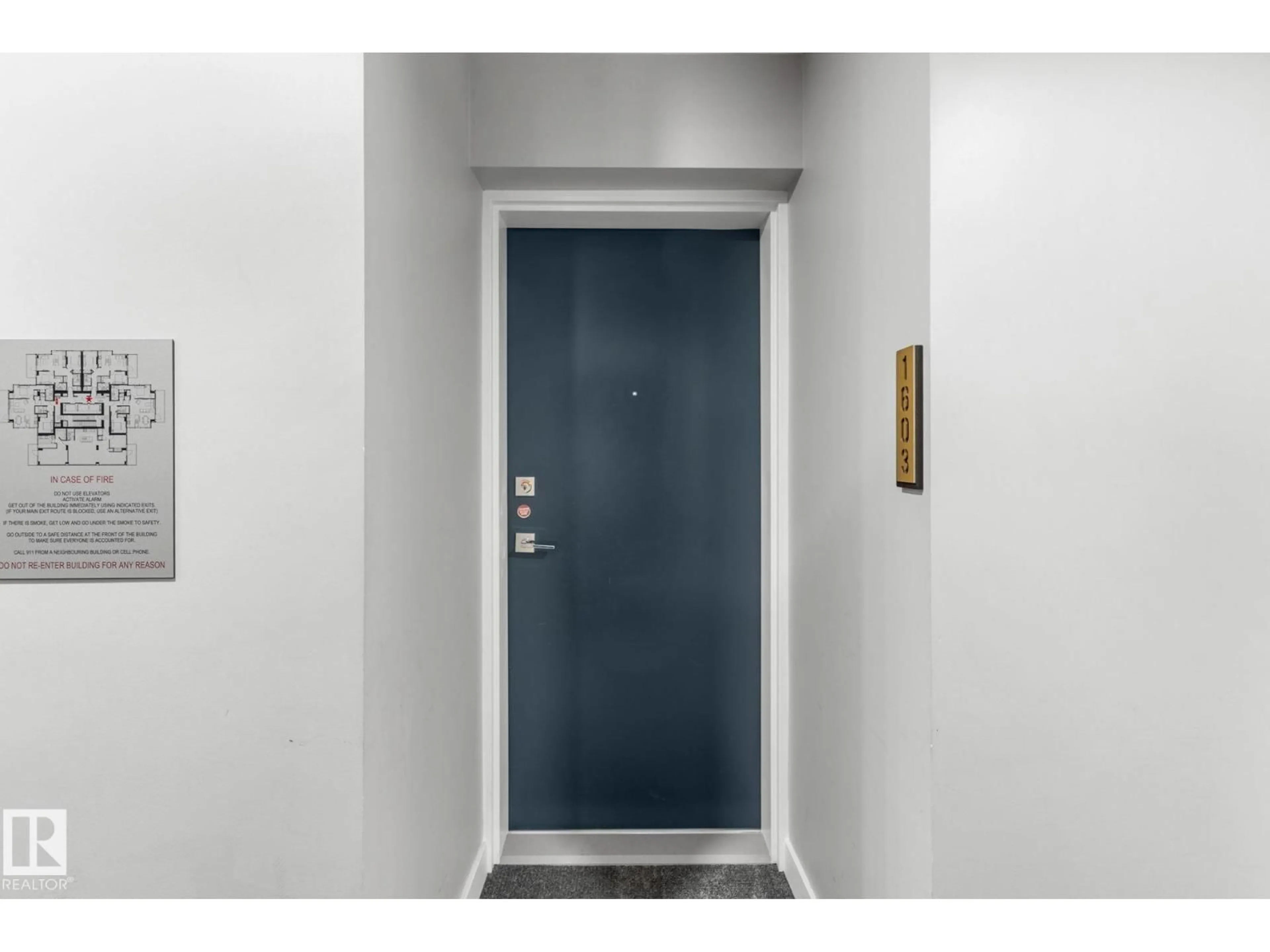 Indoor foyer for 1603 - 10180 103 ST NW, Edmonton Alberta T5J0L1