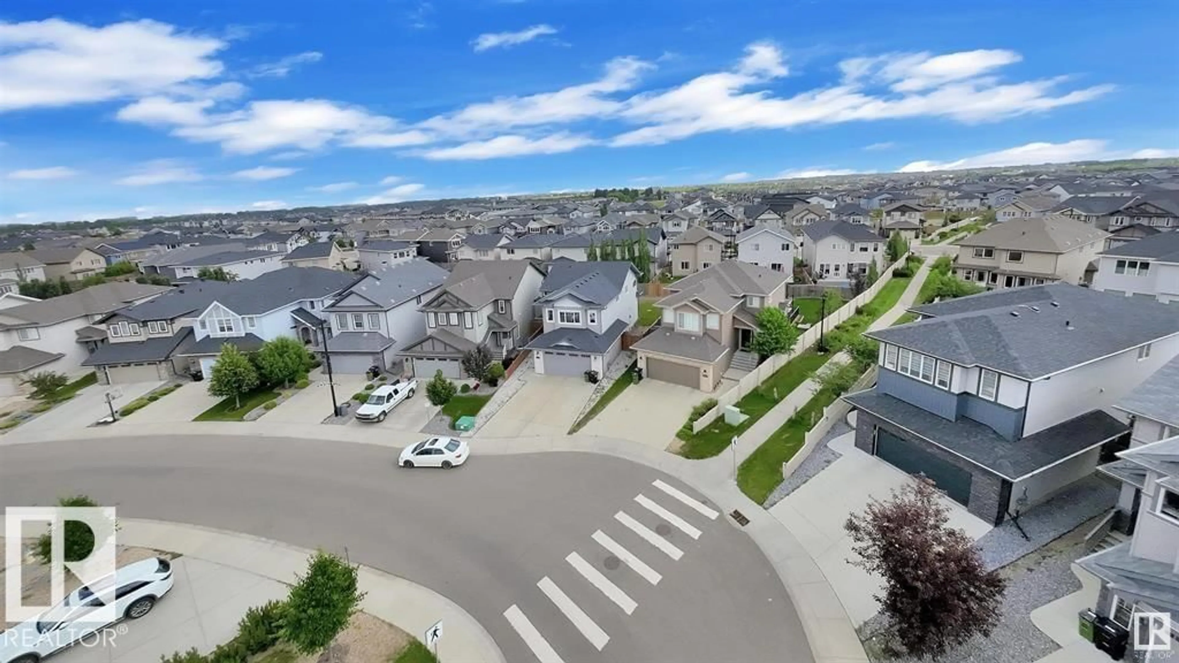 A pic from outside/outdoor area/front of a property/back of a property/a pic from drone, unknown for SW - 1627 161 ST, Edmonton Alberta T6W3P4