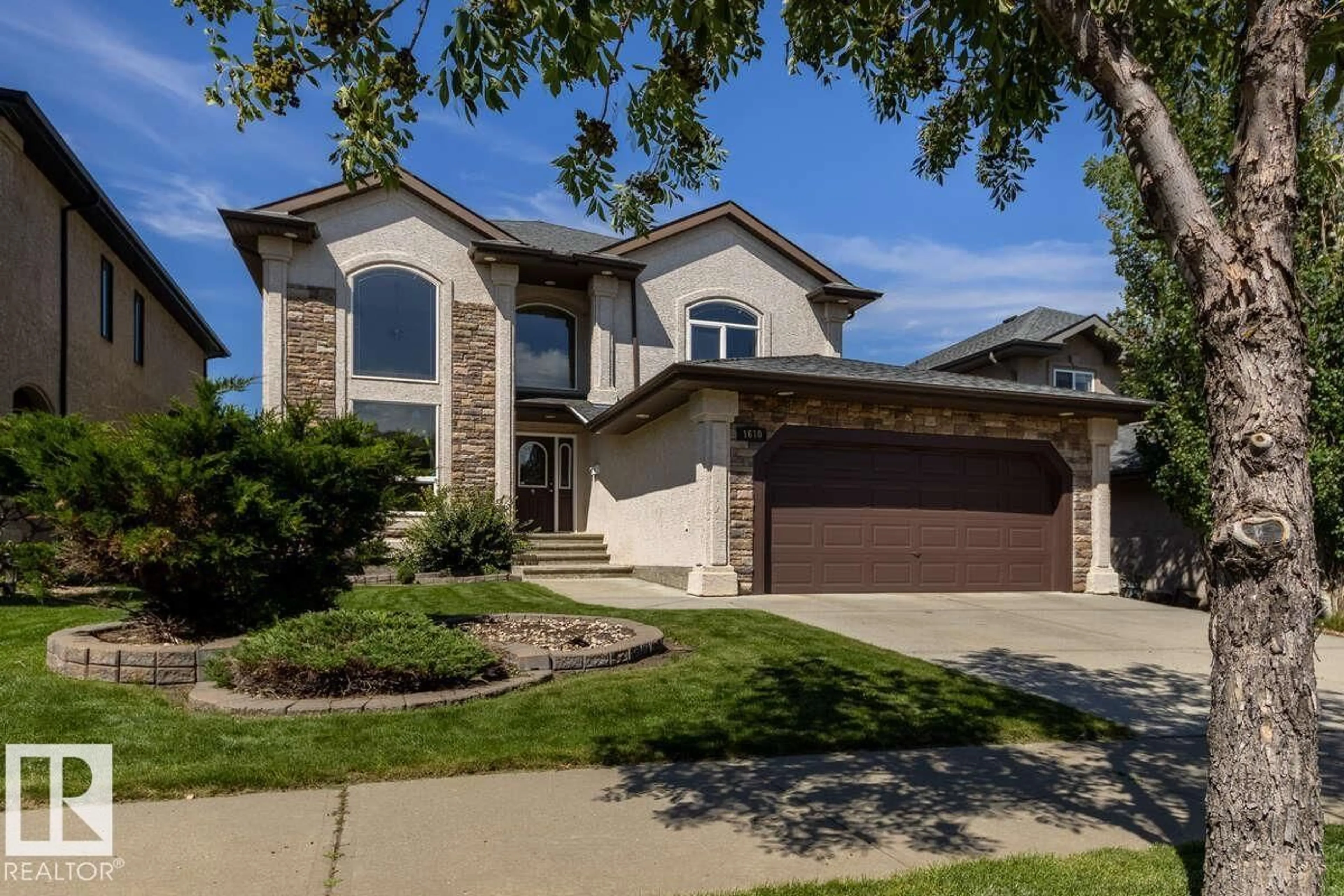 Home with brick exterior material, street for NW - 1610 HASWELL CO, Edmonton Alberta T6R3C2